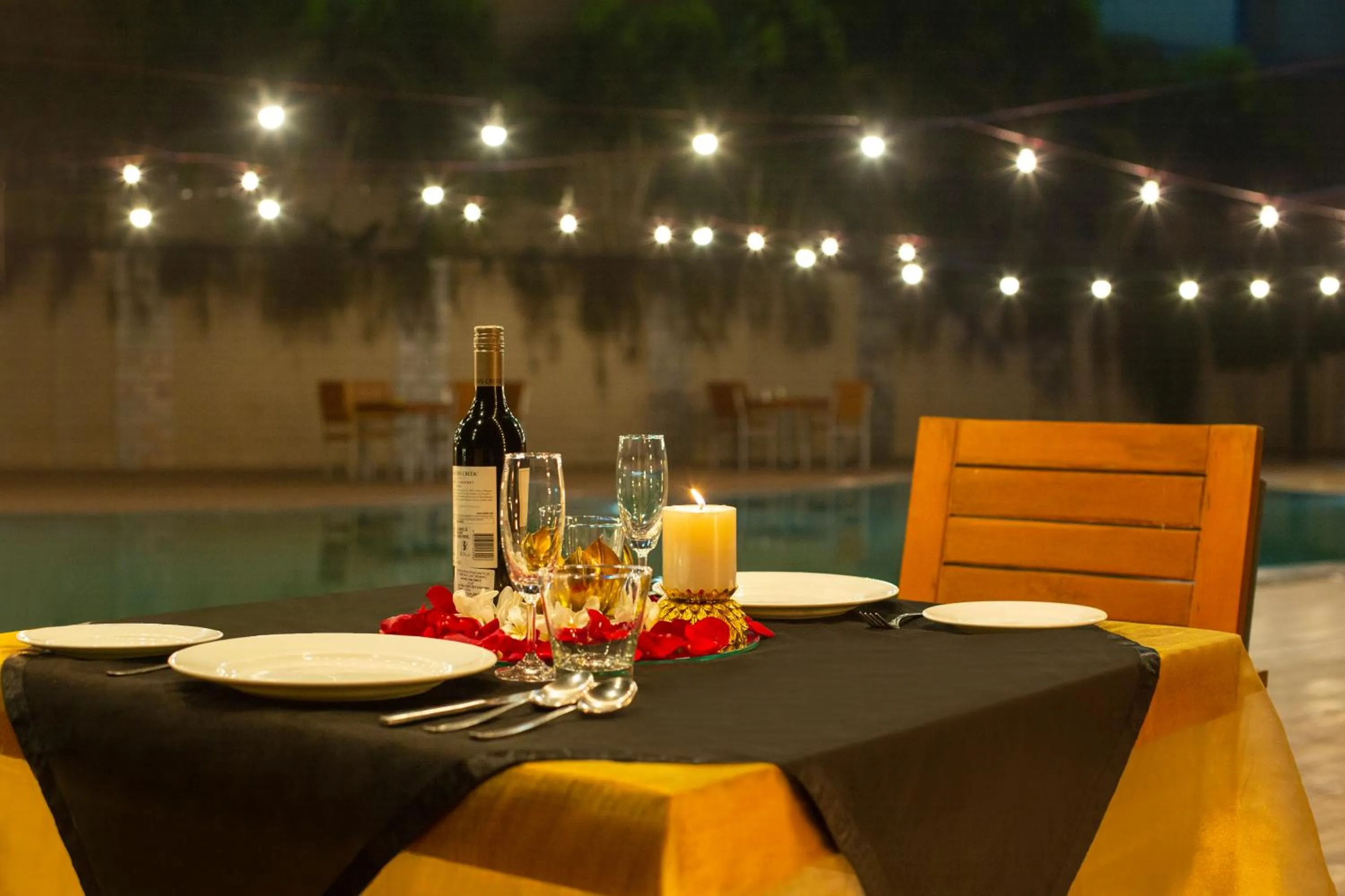 Dinner in Lemon Tree Hotel Baddi