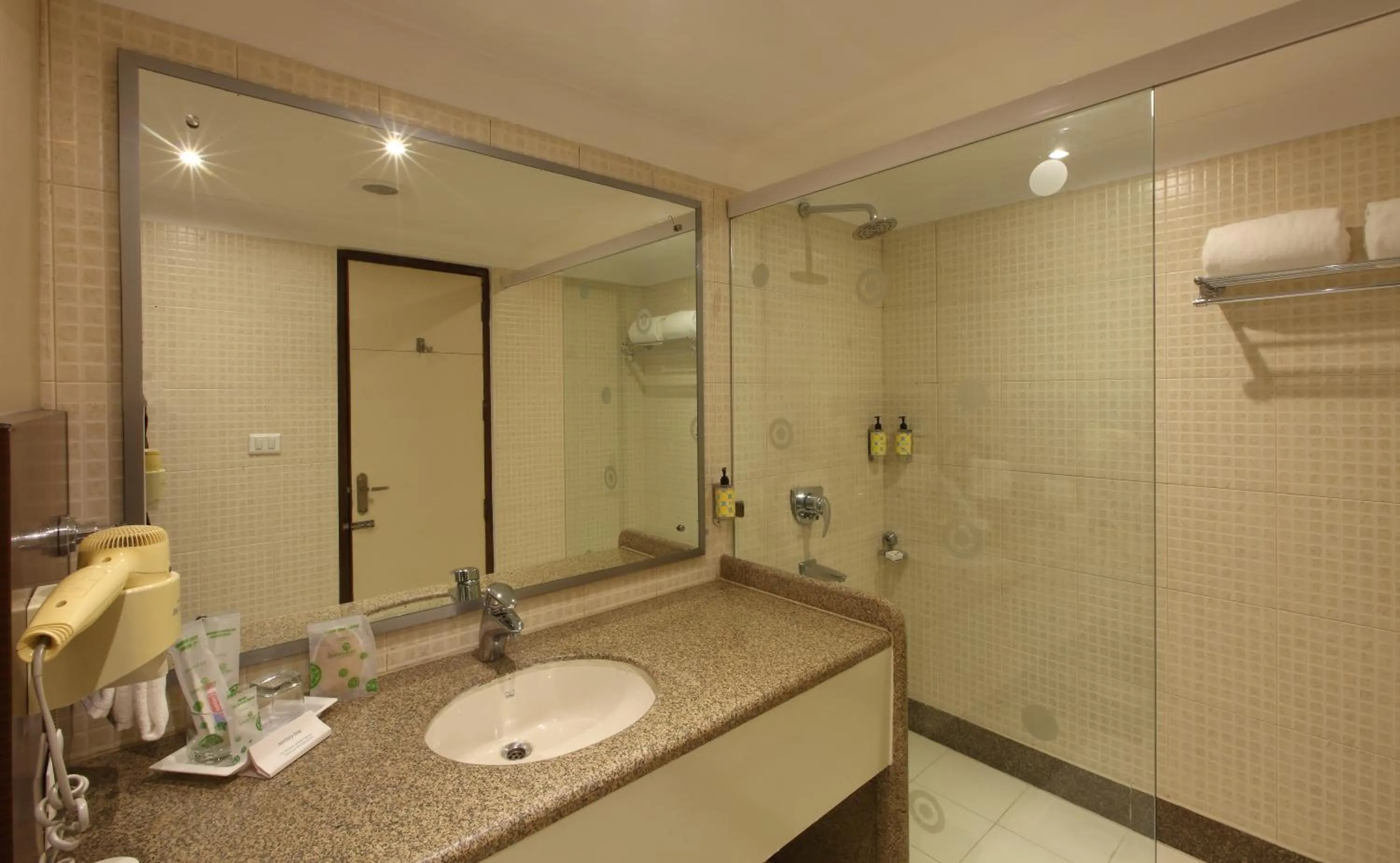 Bathroom in Lemon Tree Hotel Baddi