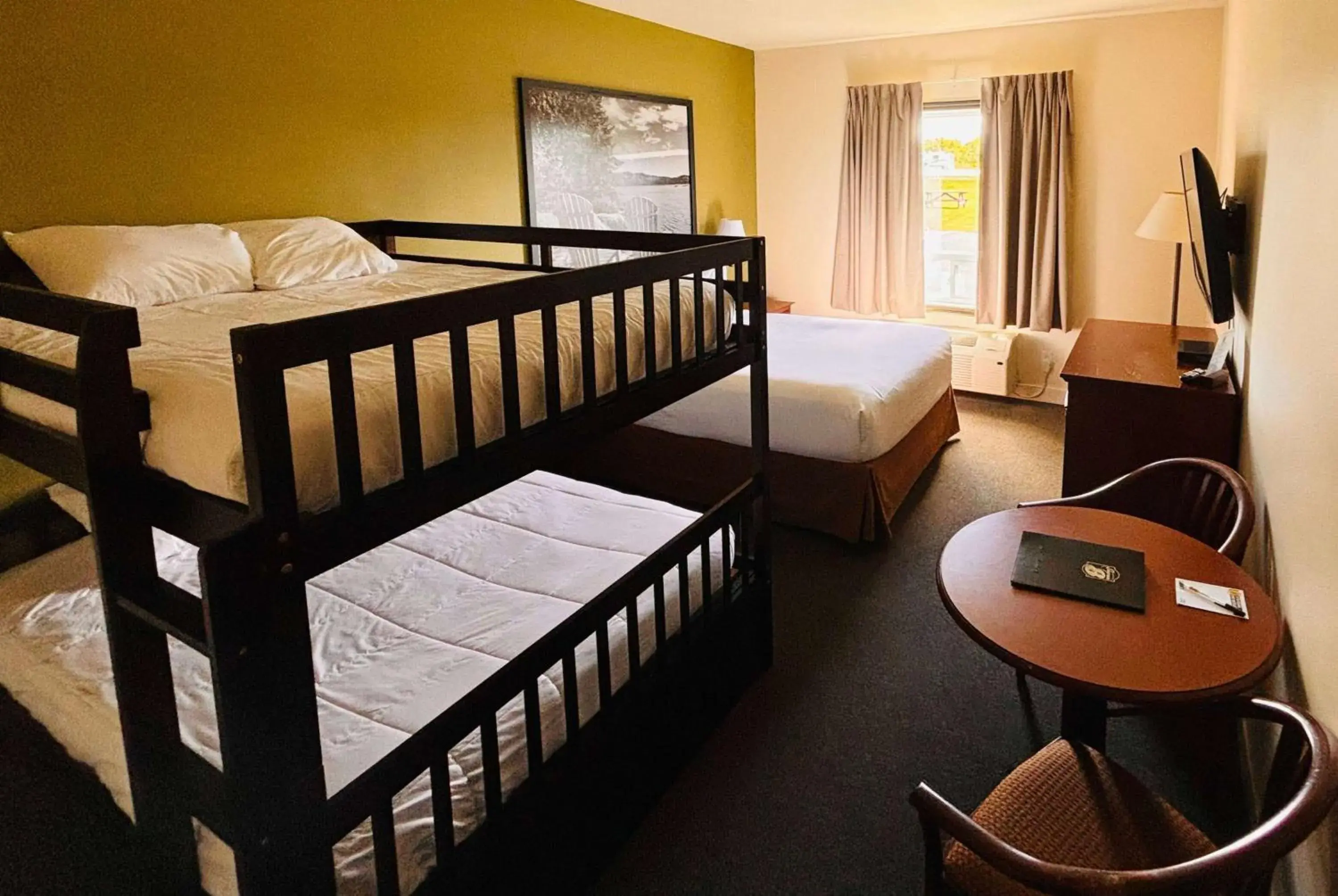 Photo of the whole room, Bed in Super 8 by Wyndham Amherst NS Photo of the whole room, Bed in Super 8 by Wyndham Amherst NS