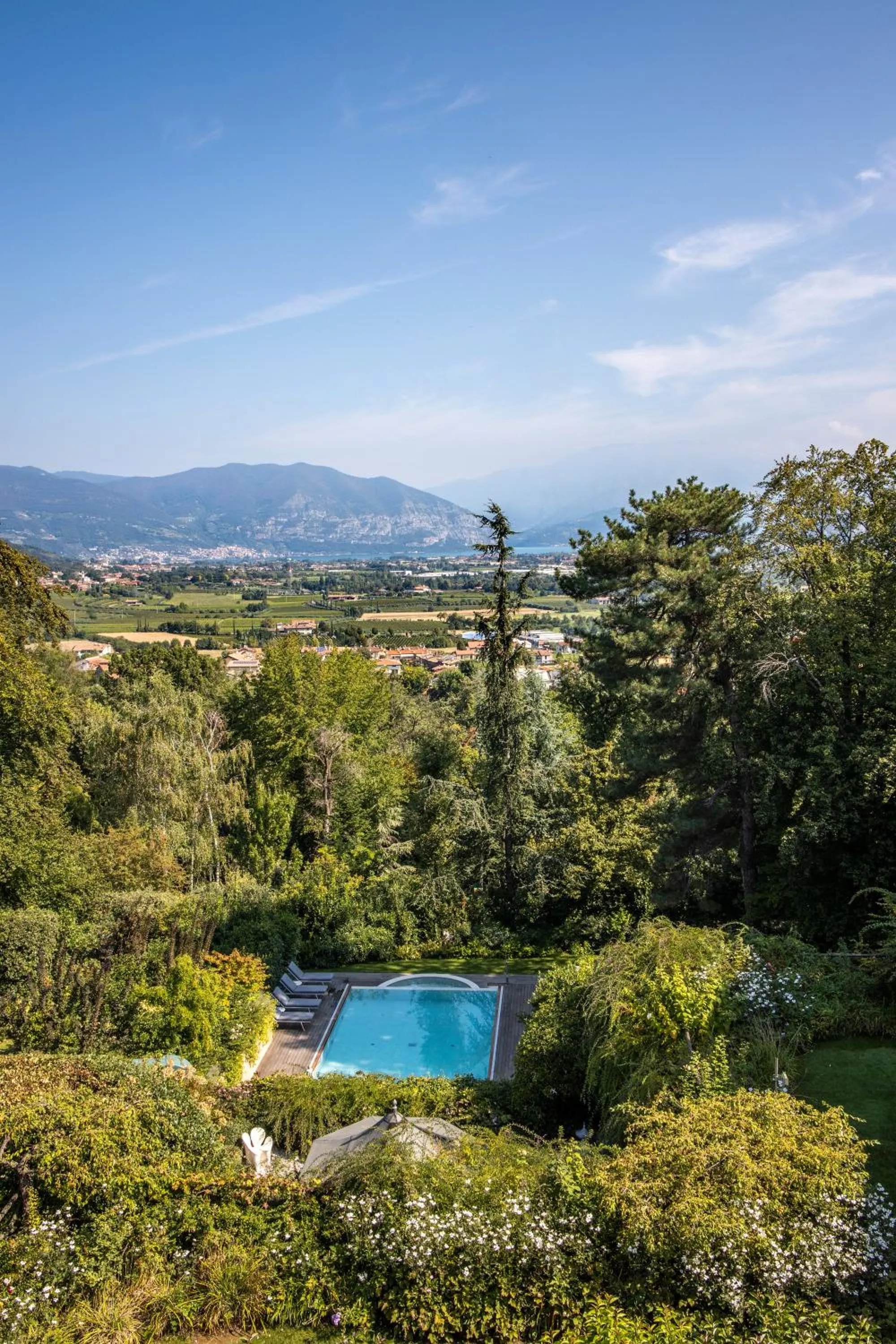 Natural landscape in L'Albereta Relais & Chateaux