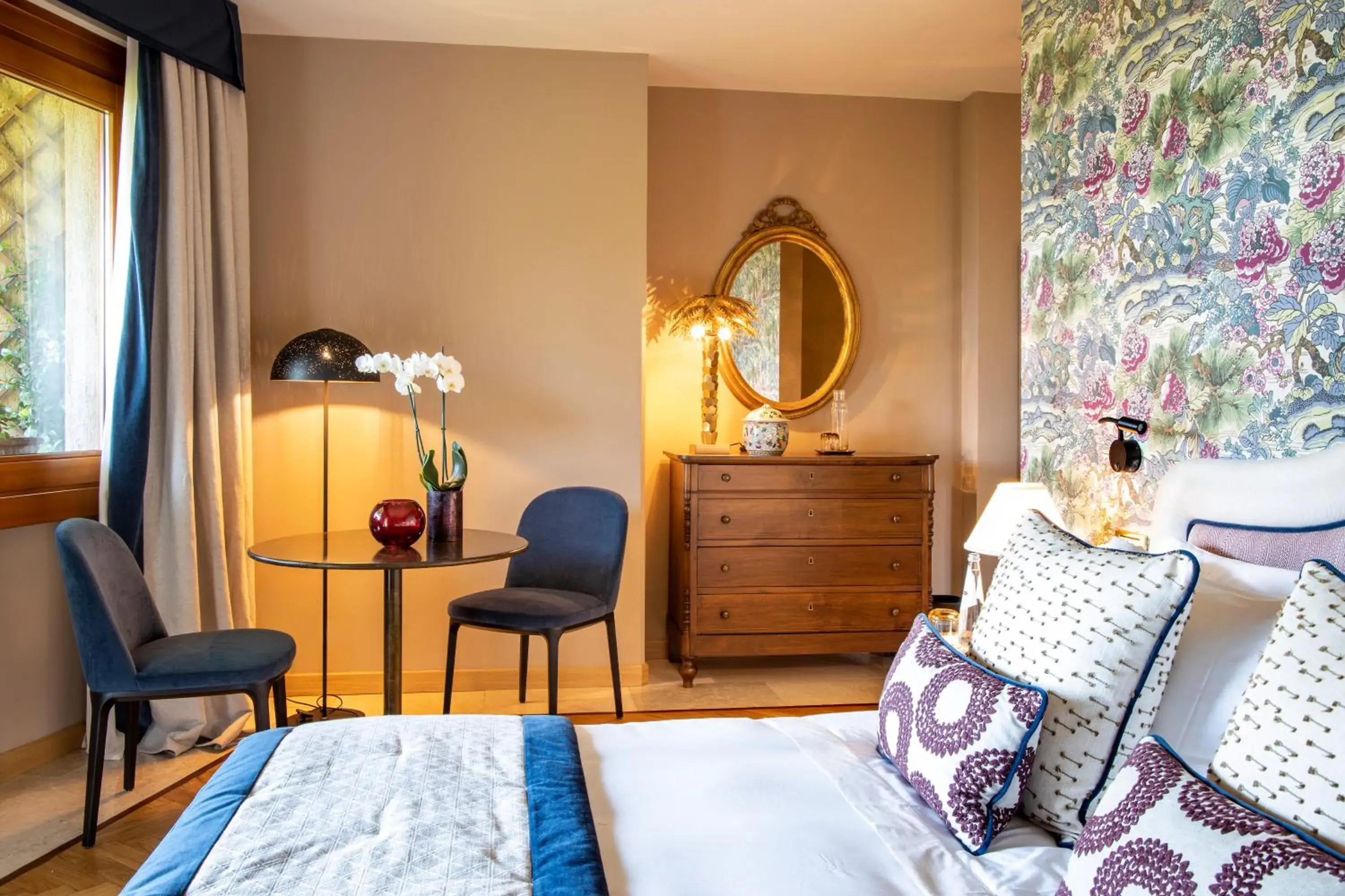 Bedroom, Bed in L'Albereta Relais & Chateaux Bedroom, Bed in L'Albereta Relais & Chateaux