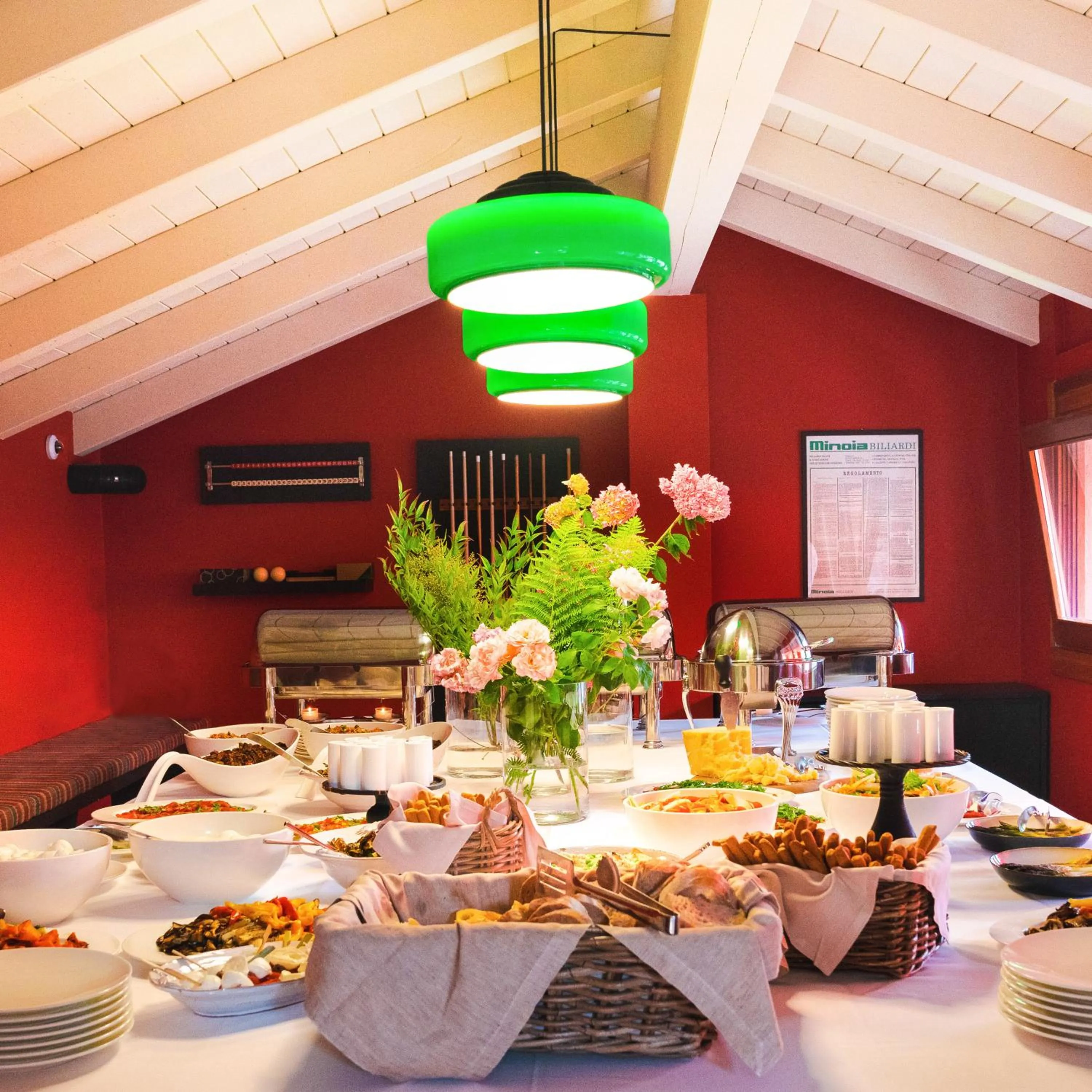 Buffet breakfast in L'Albereta Relais & Chateaux