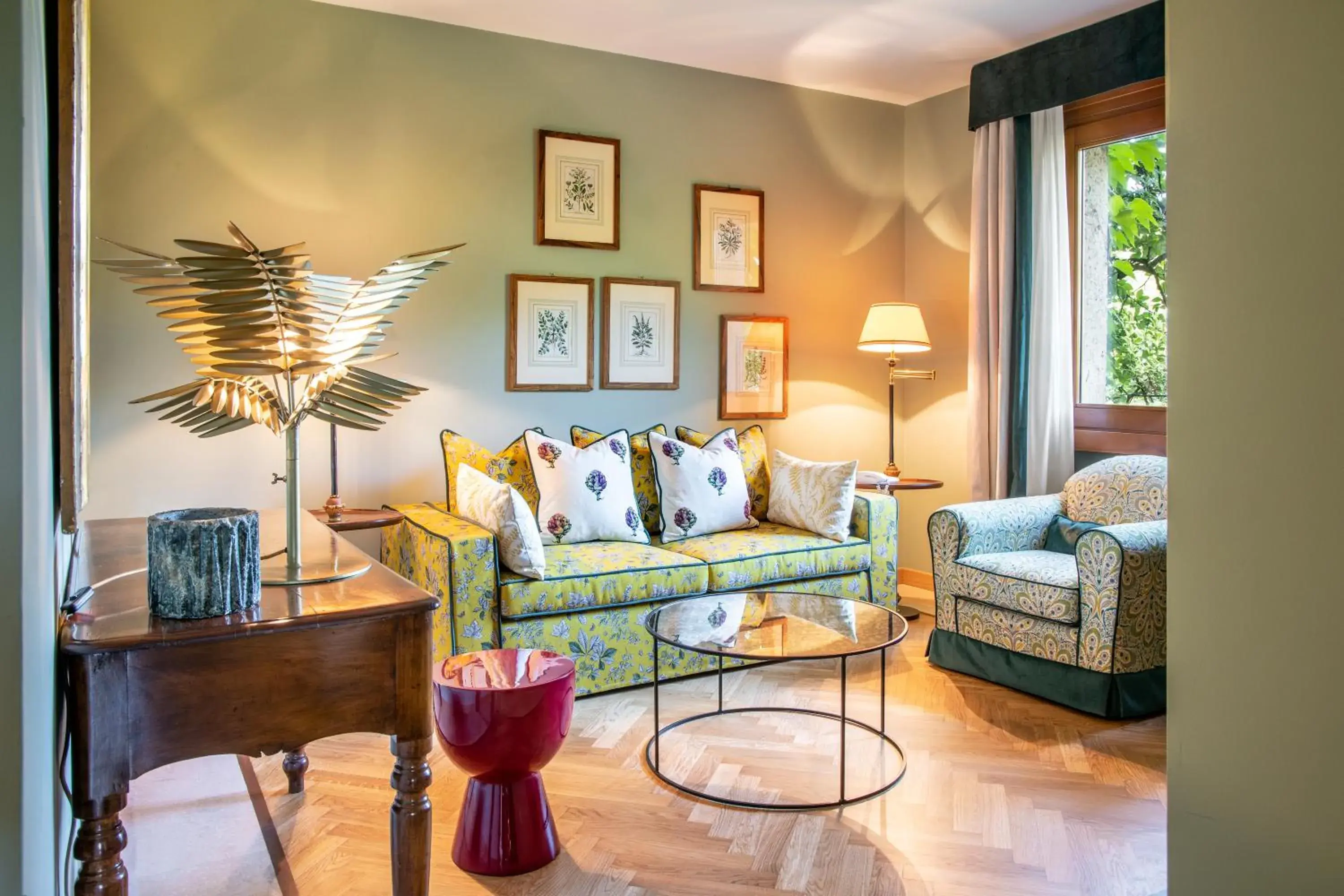 Living room in L'Albereta Relais & Chateaux Living room in L'Albereta Relais & Chateaux