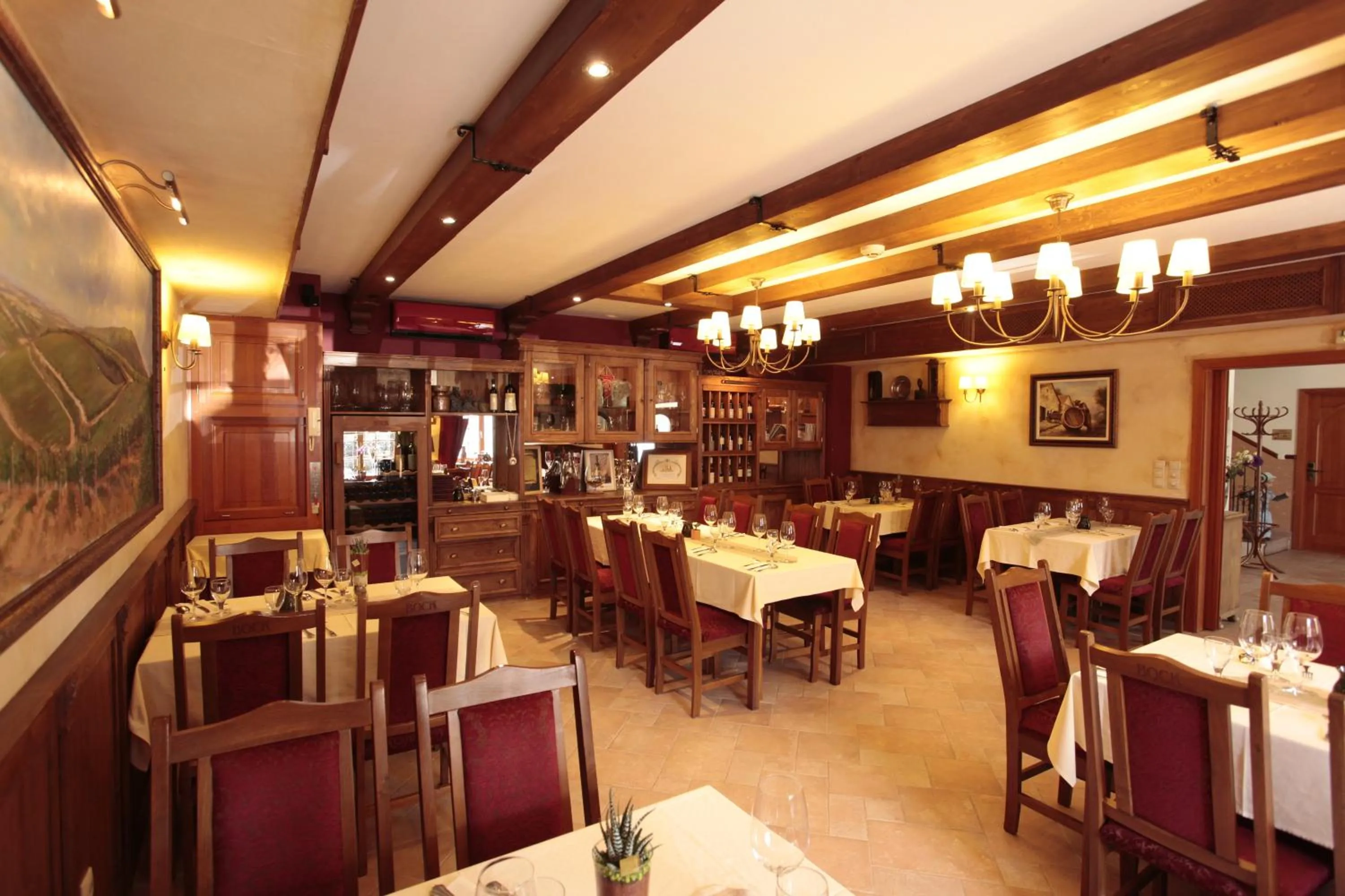 Restaurant/places to eat in Bock Hotel Ermitage