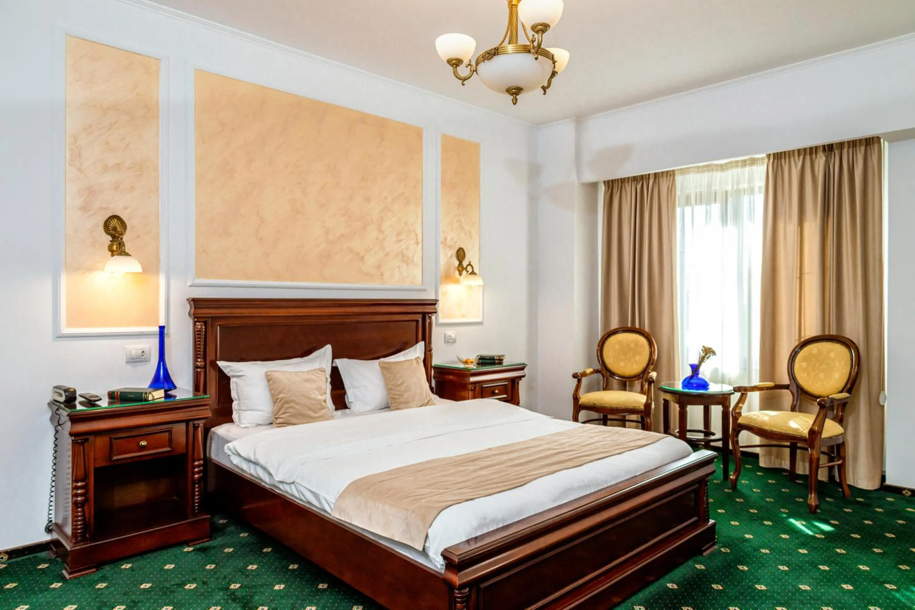 Bed in Hotel Victoria