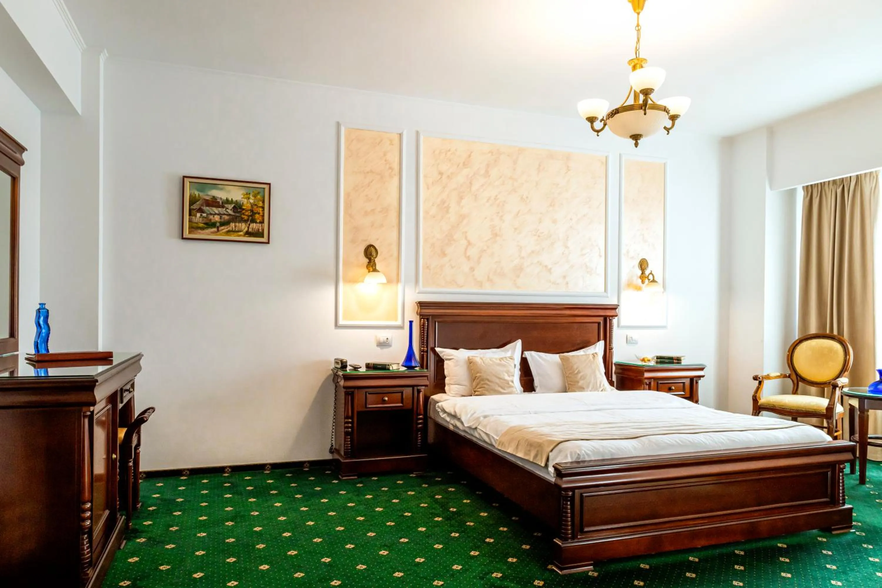 Bed in Hotel Victoria