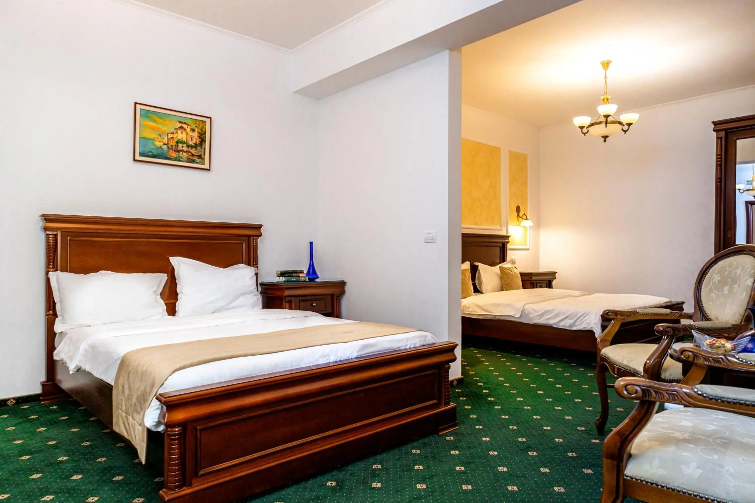 Bed in Hotel Victoria