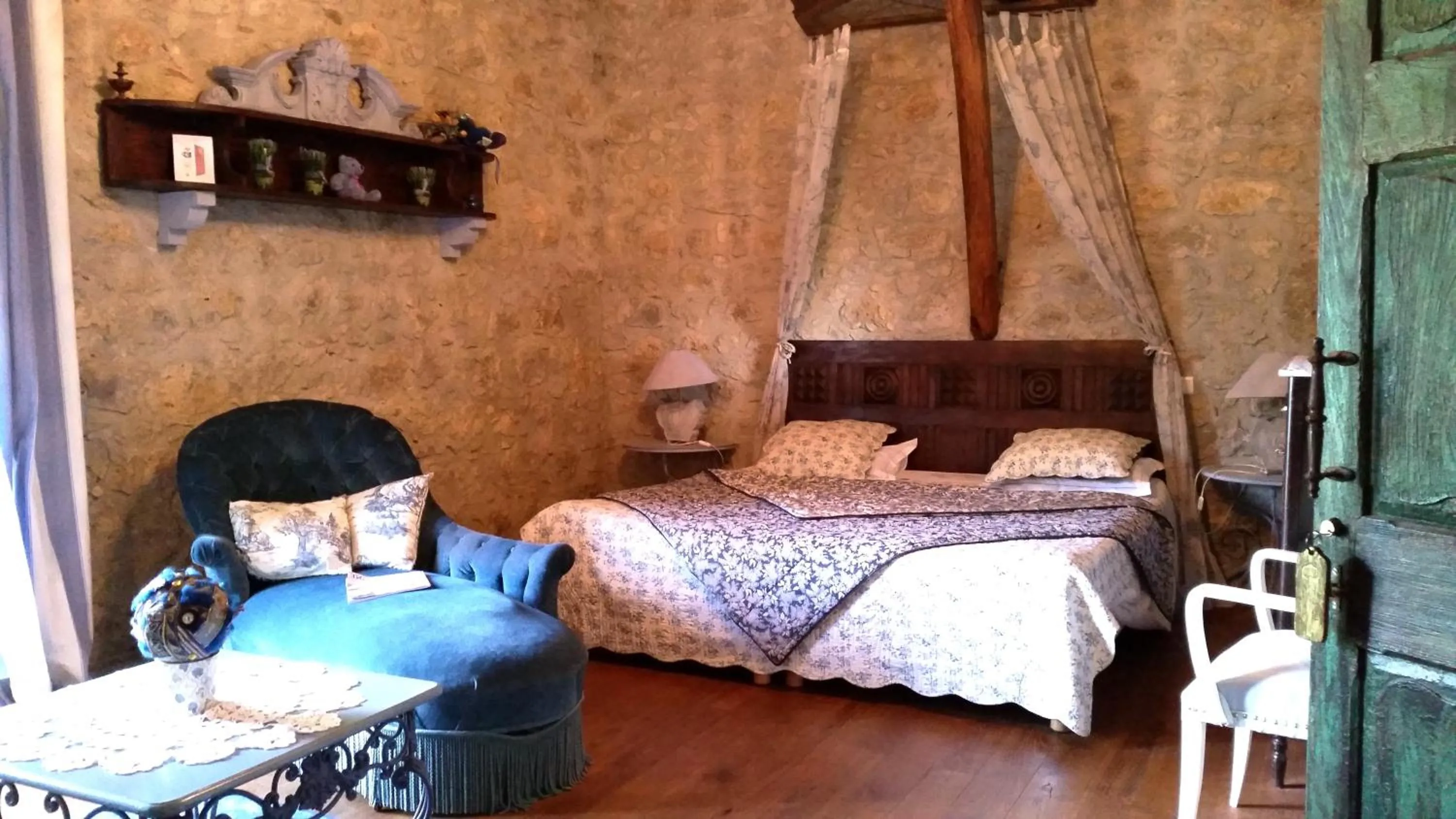 Bed in La Ferme de Jeanne