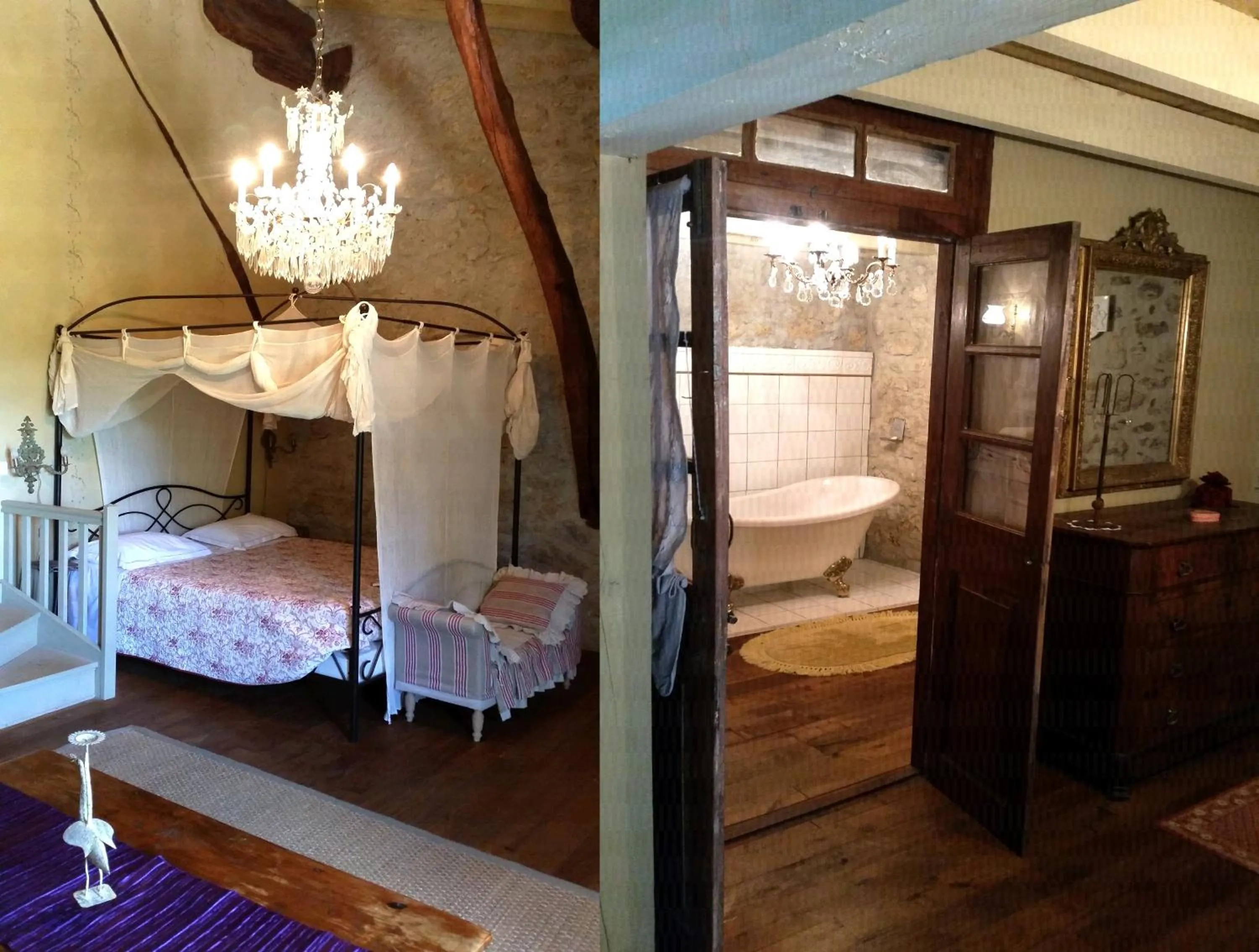Bed in La Ferme de Jeanne