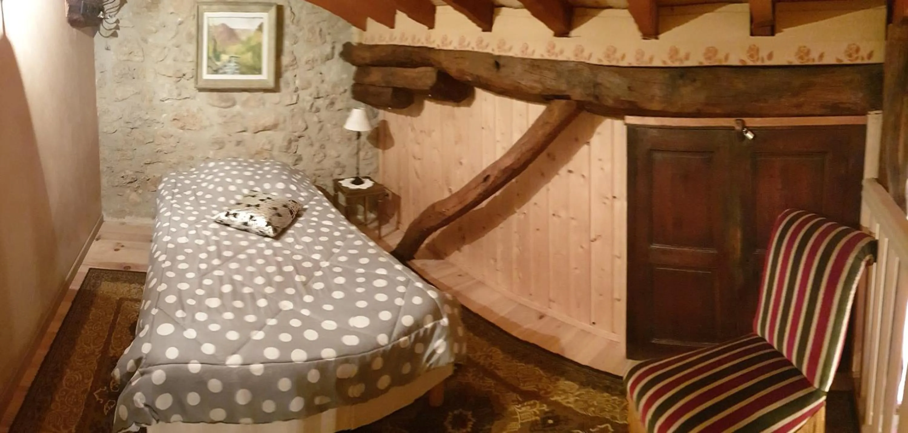 Bed in La Ferme de Jeanne