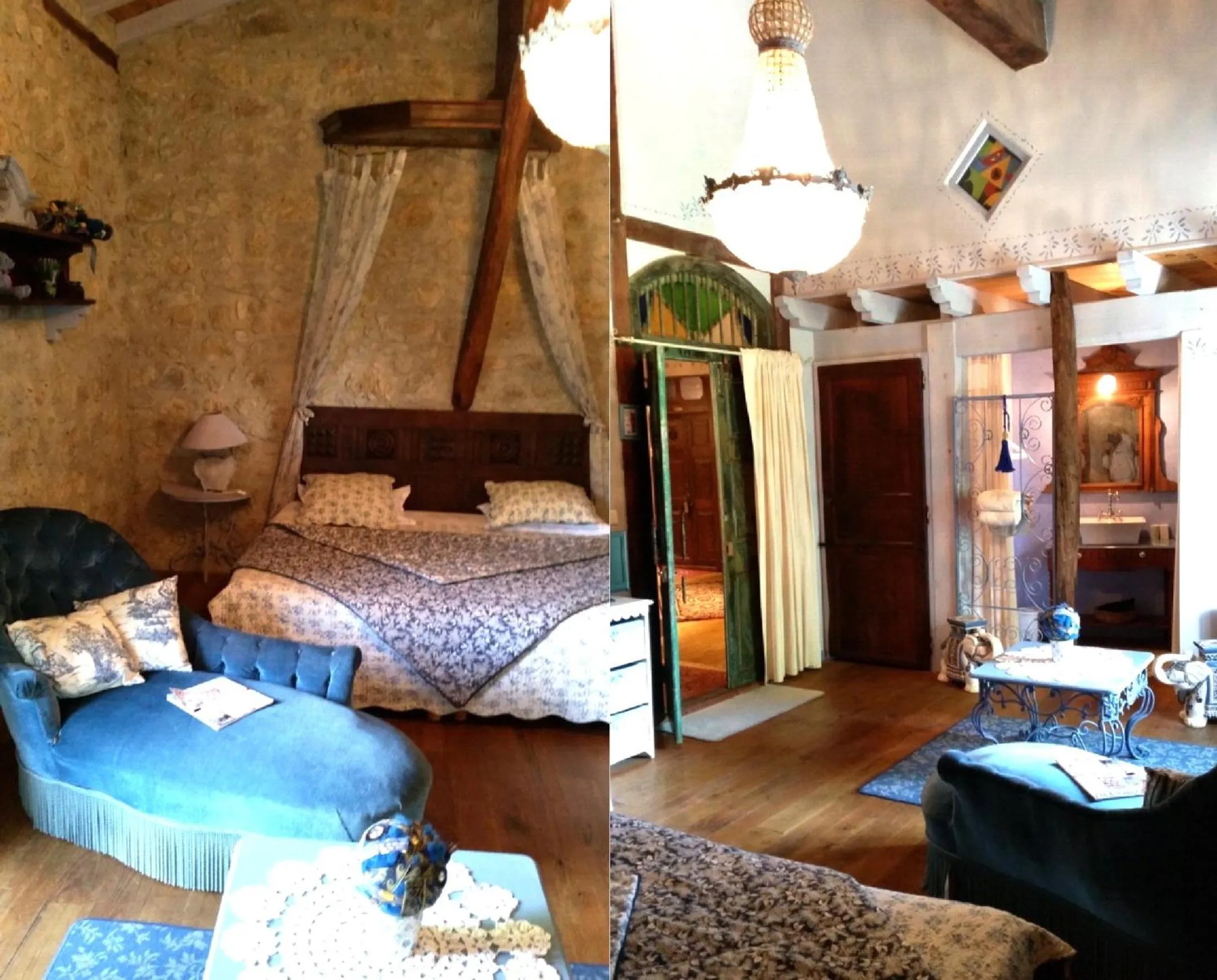 Bed in La Ferme de Jeanne