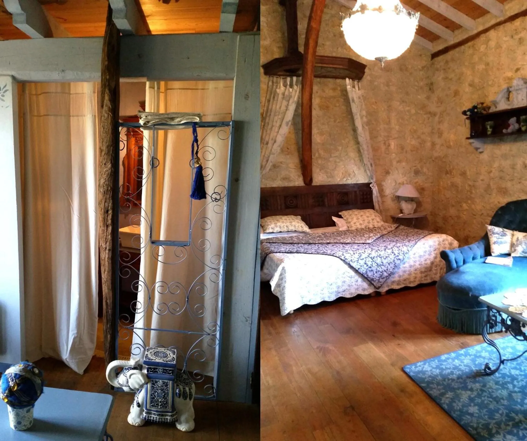 Bed in La Ferme de Jeanne