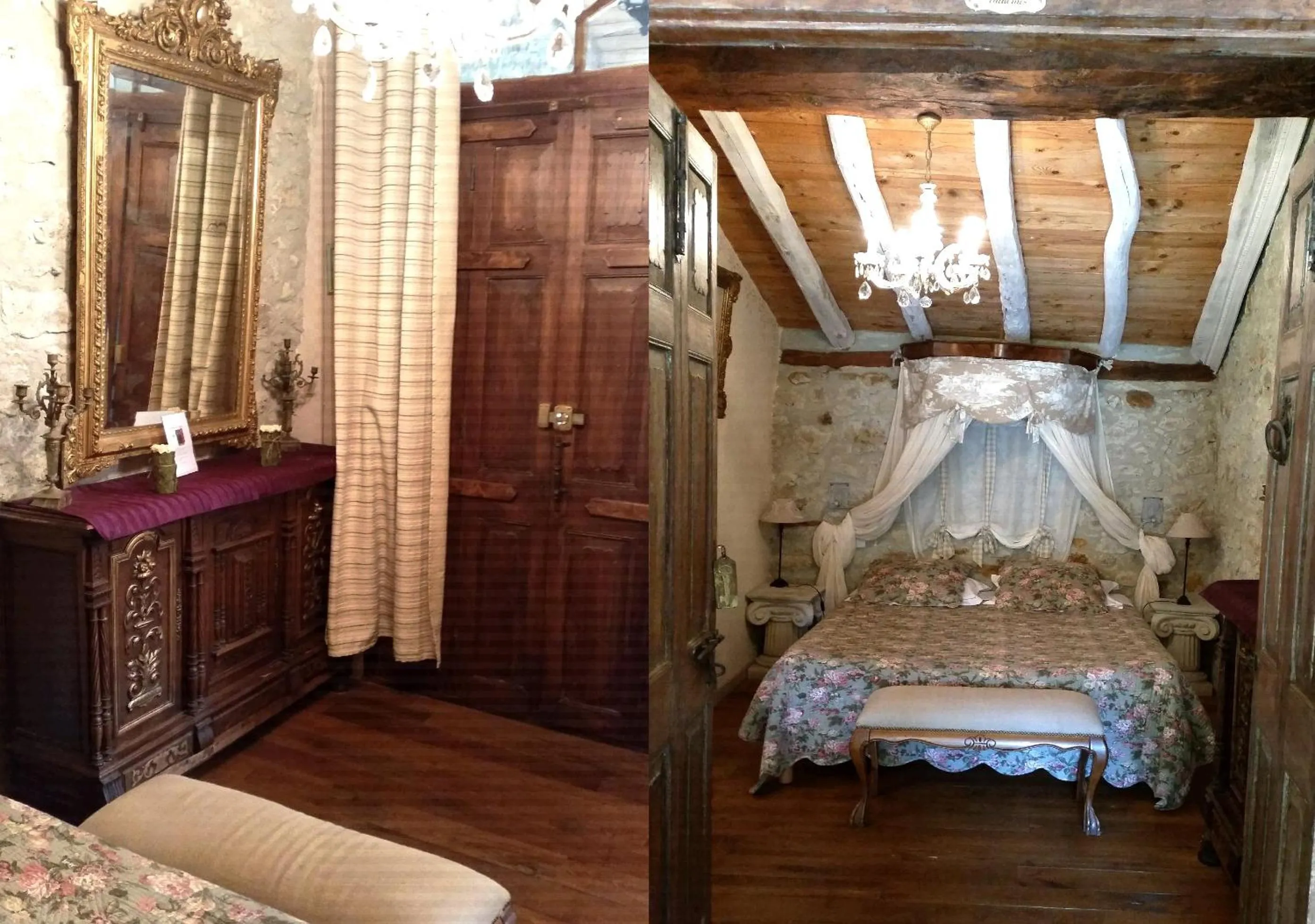 Bed in La Ferme de Jeanne