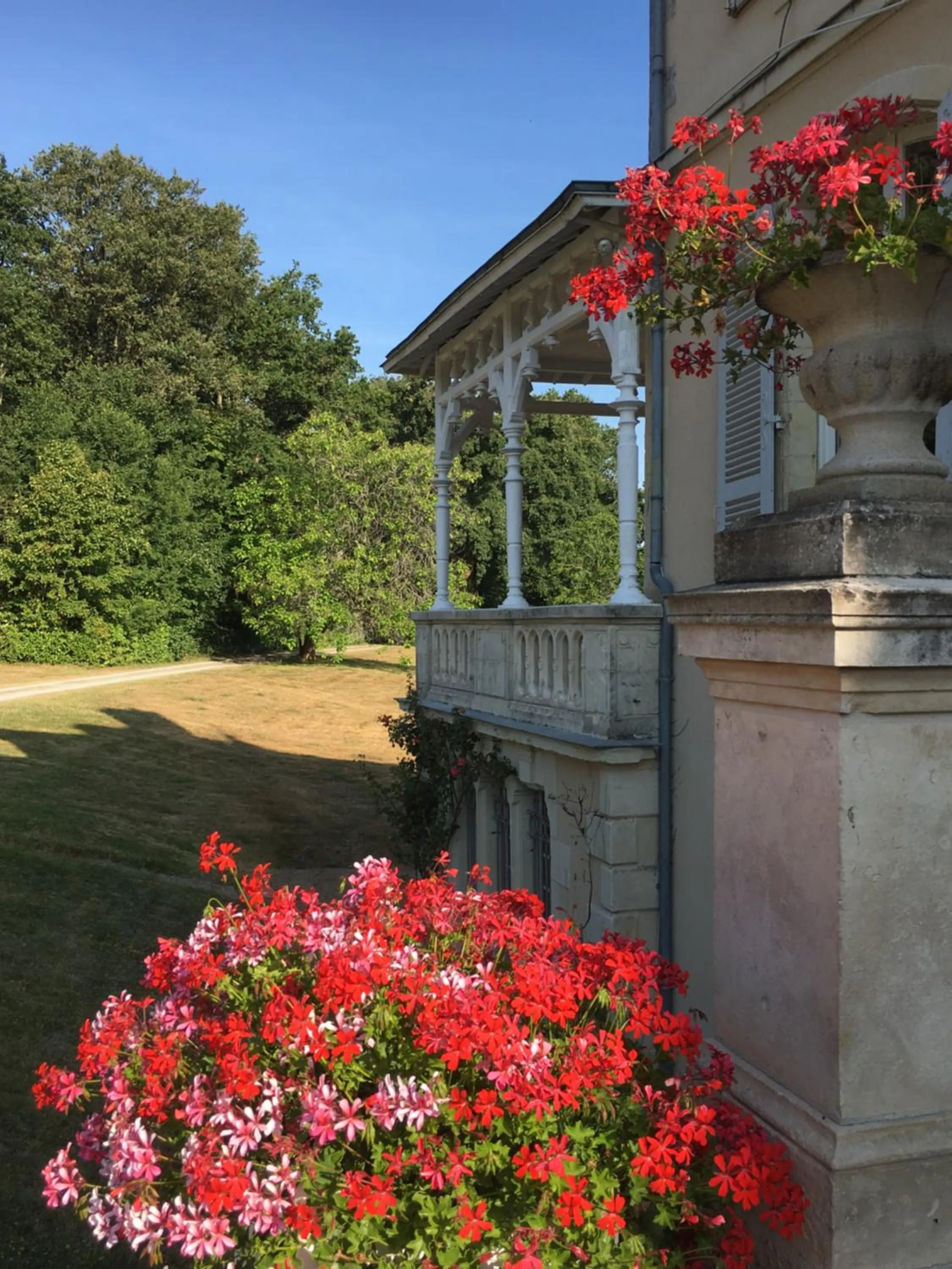 Garden in Chateau Vary