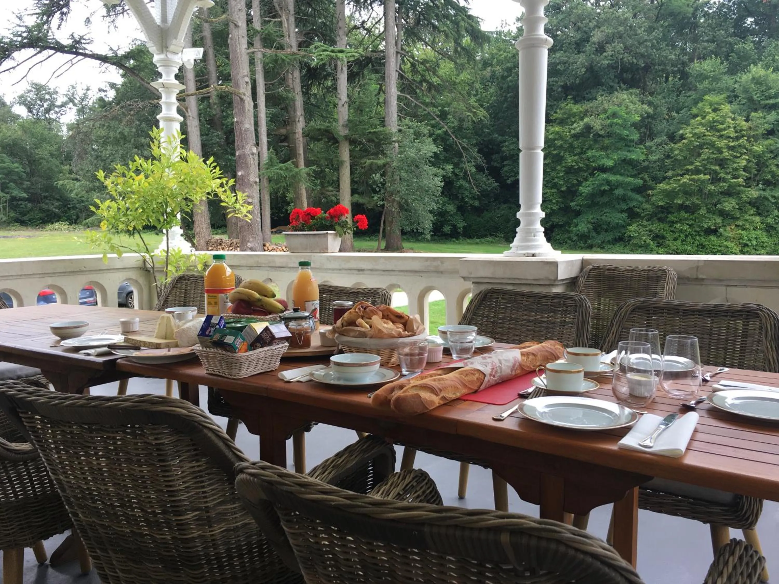 Food close-up in Chateau Vary