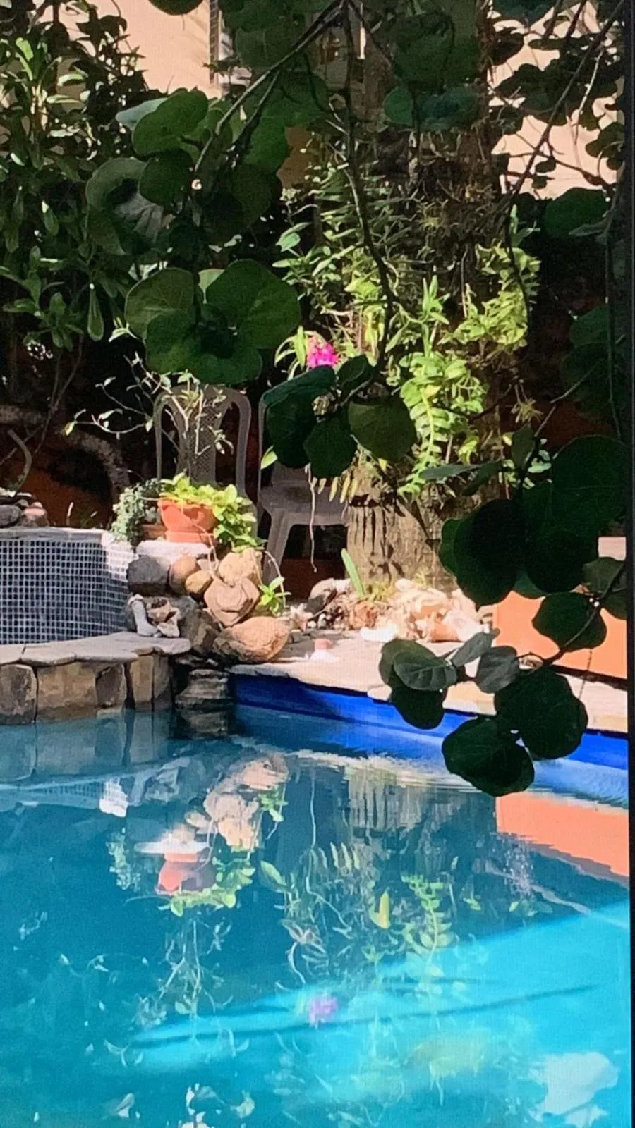 Swimming pool in Manaya Bed & Breakfast