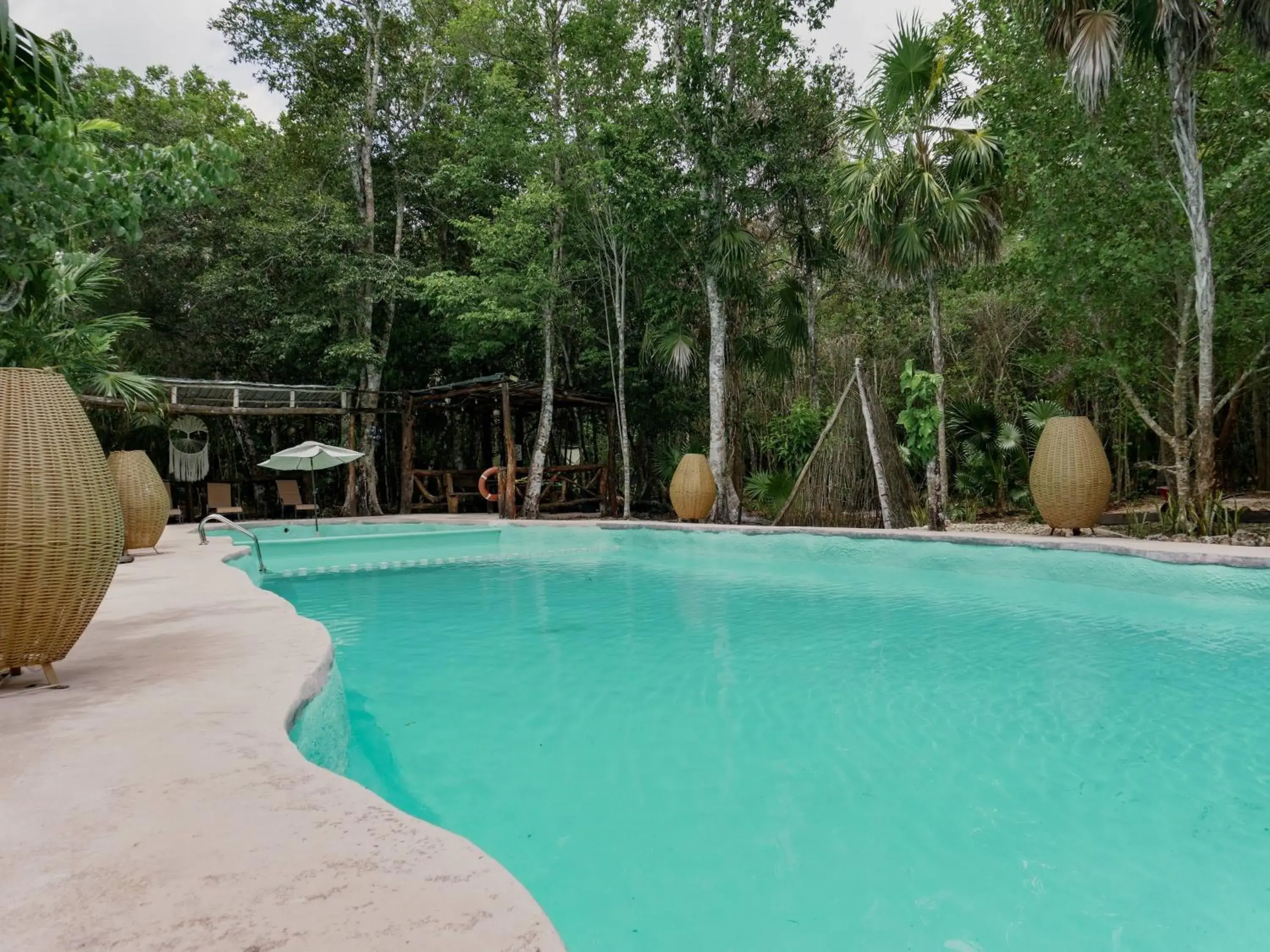 Swimming pool in Jolie Jungle Eco Hotel Swimming pool in Jolie Jungle Eco Hotel