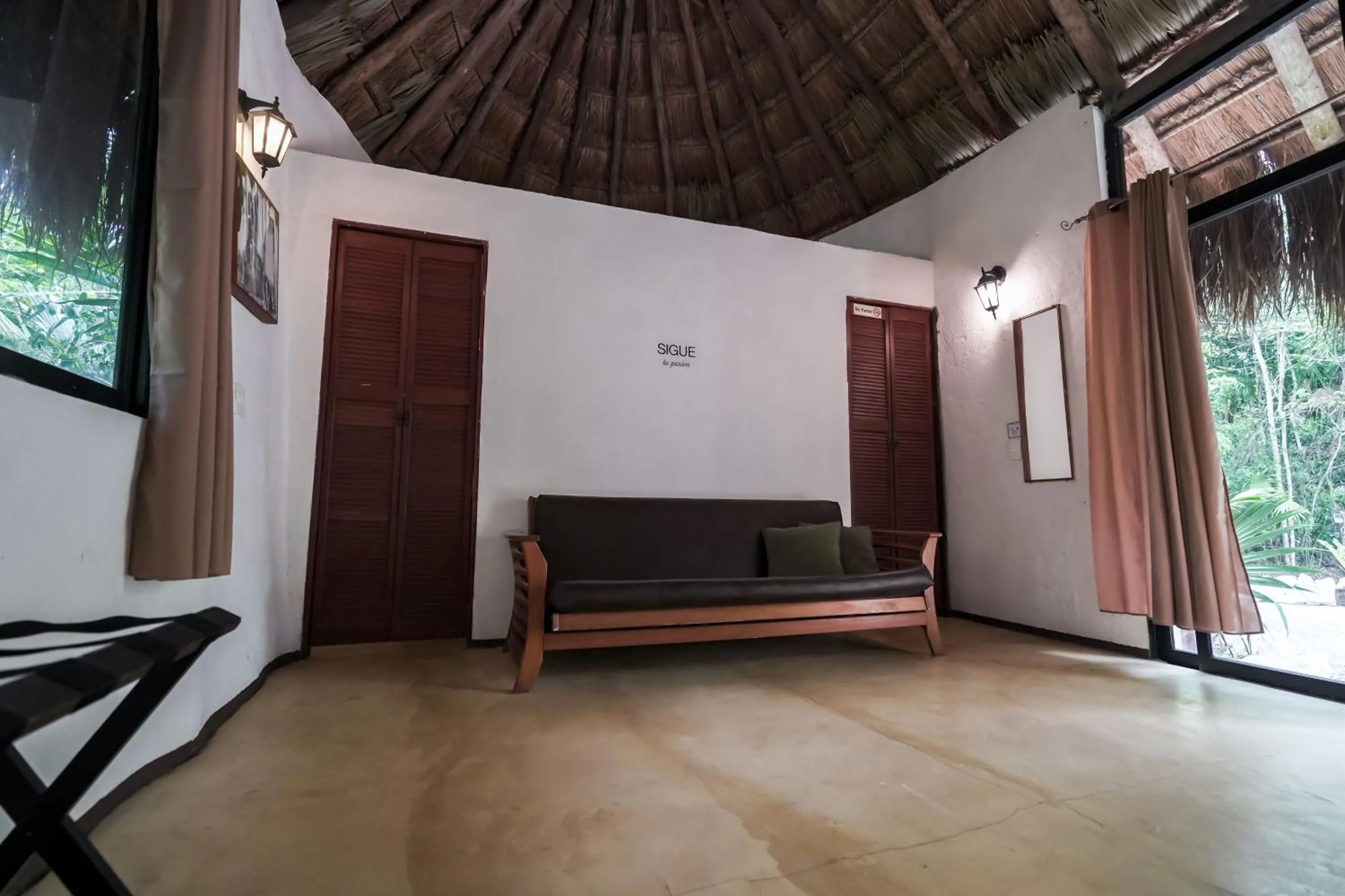 Living room in Jolie Jungle Eco Hotel