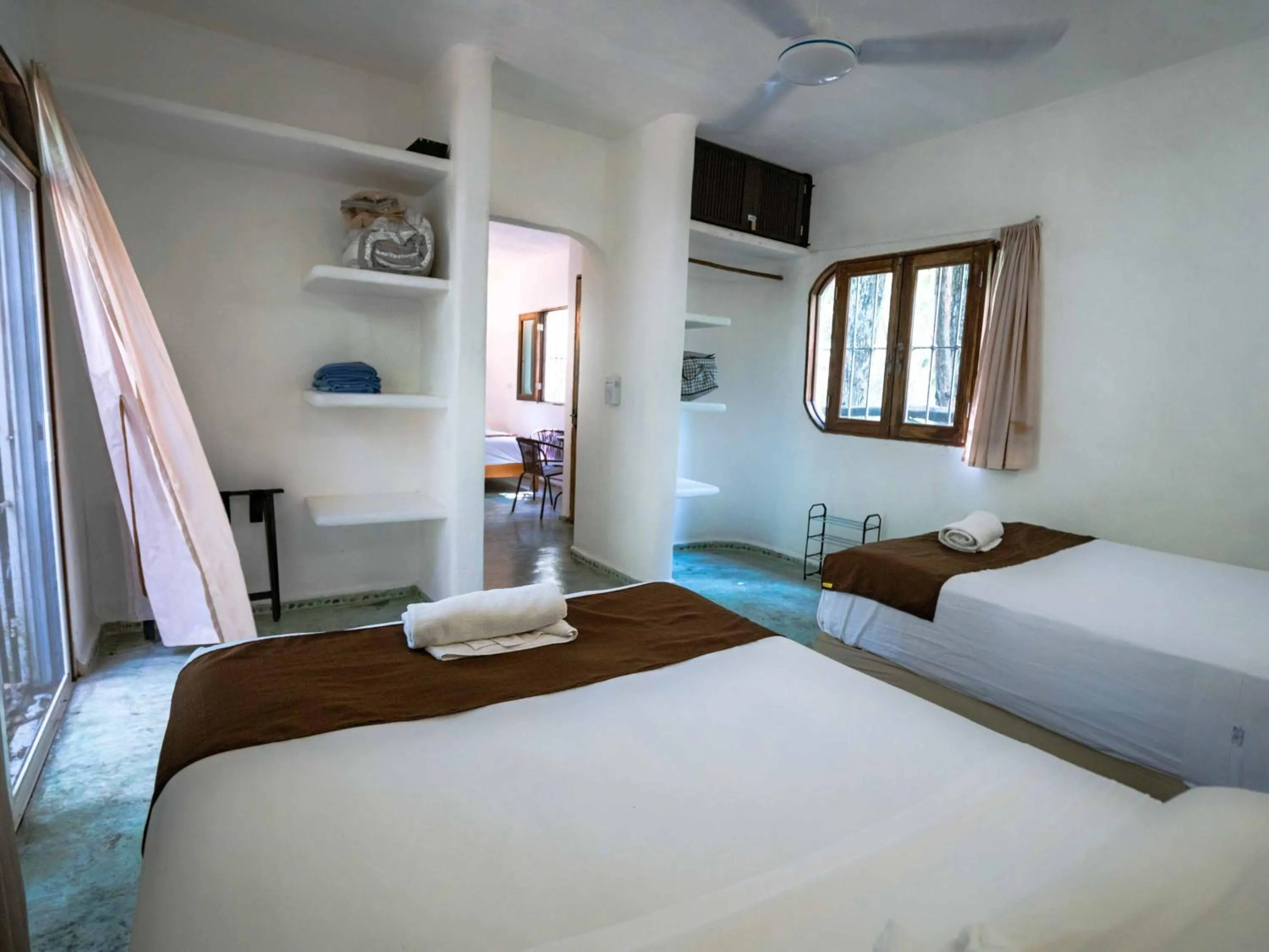 Bed in Jolie Jungle Eco Hotel