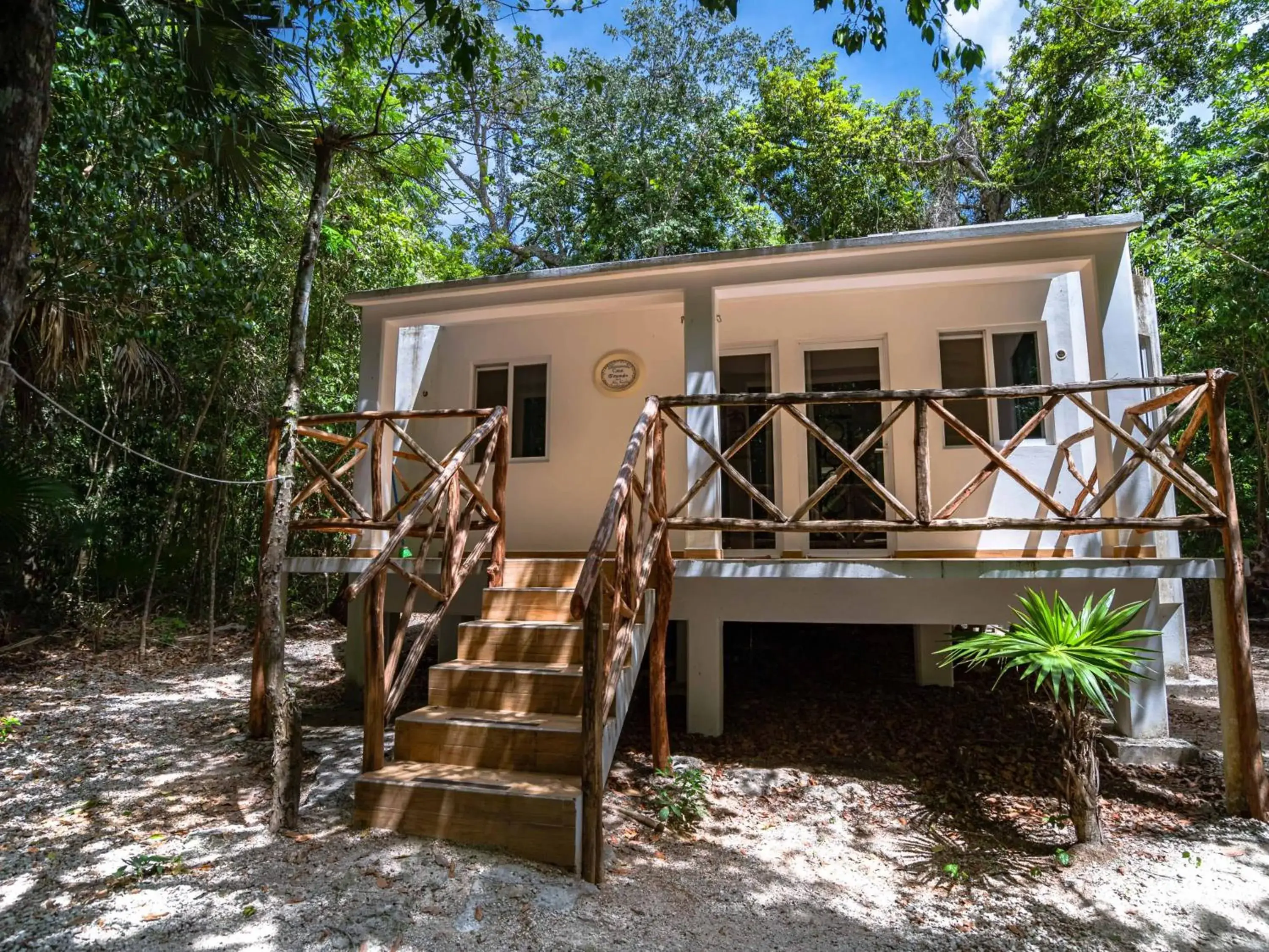 Property building in Jolie Jungle Eco Hotel Property building in Jolie Jungle Eco Hotel