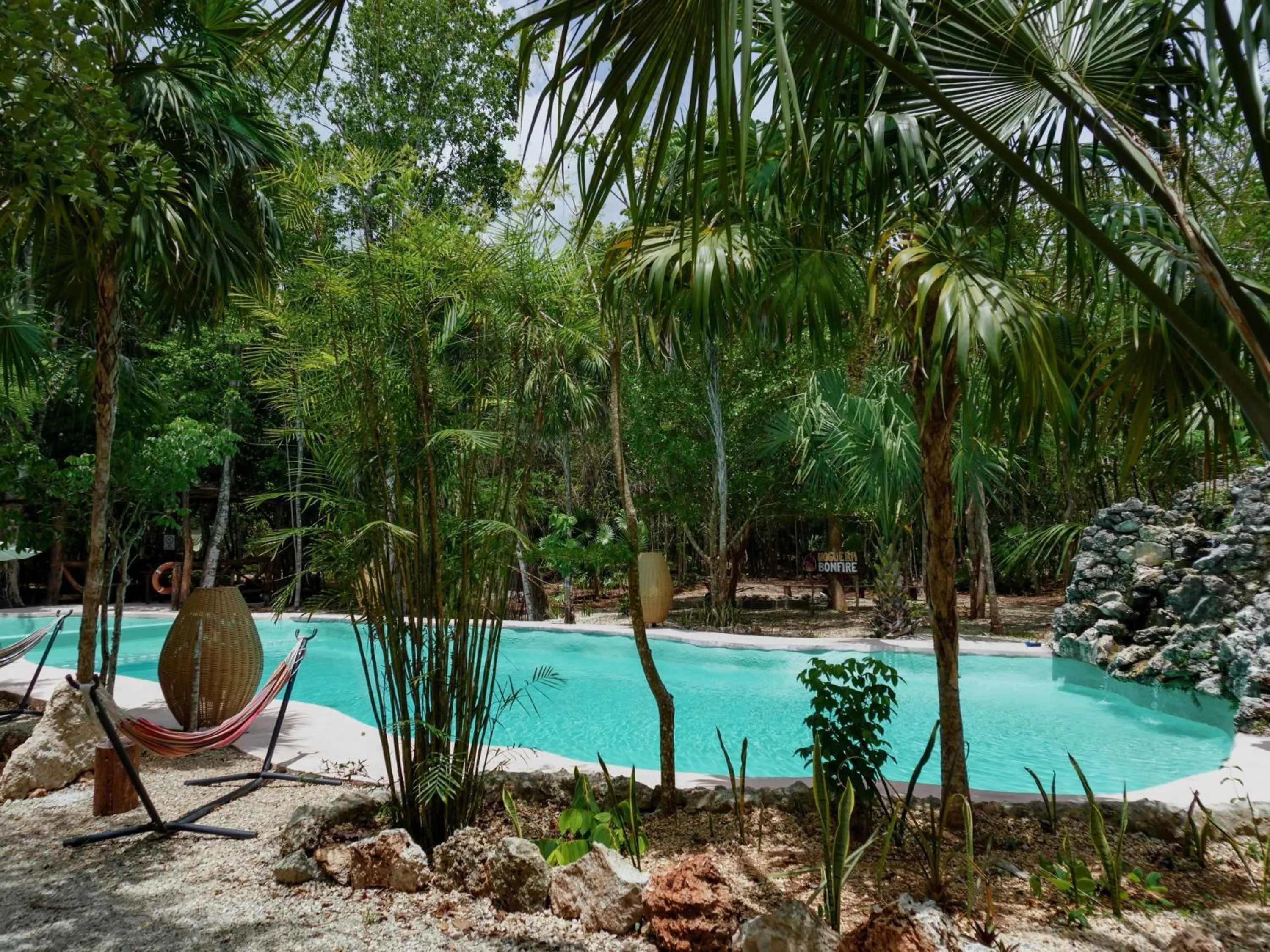 Pool view in Jolie Jungle Eco Hotel