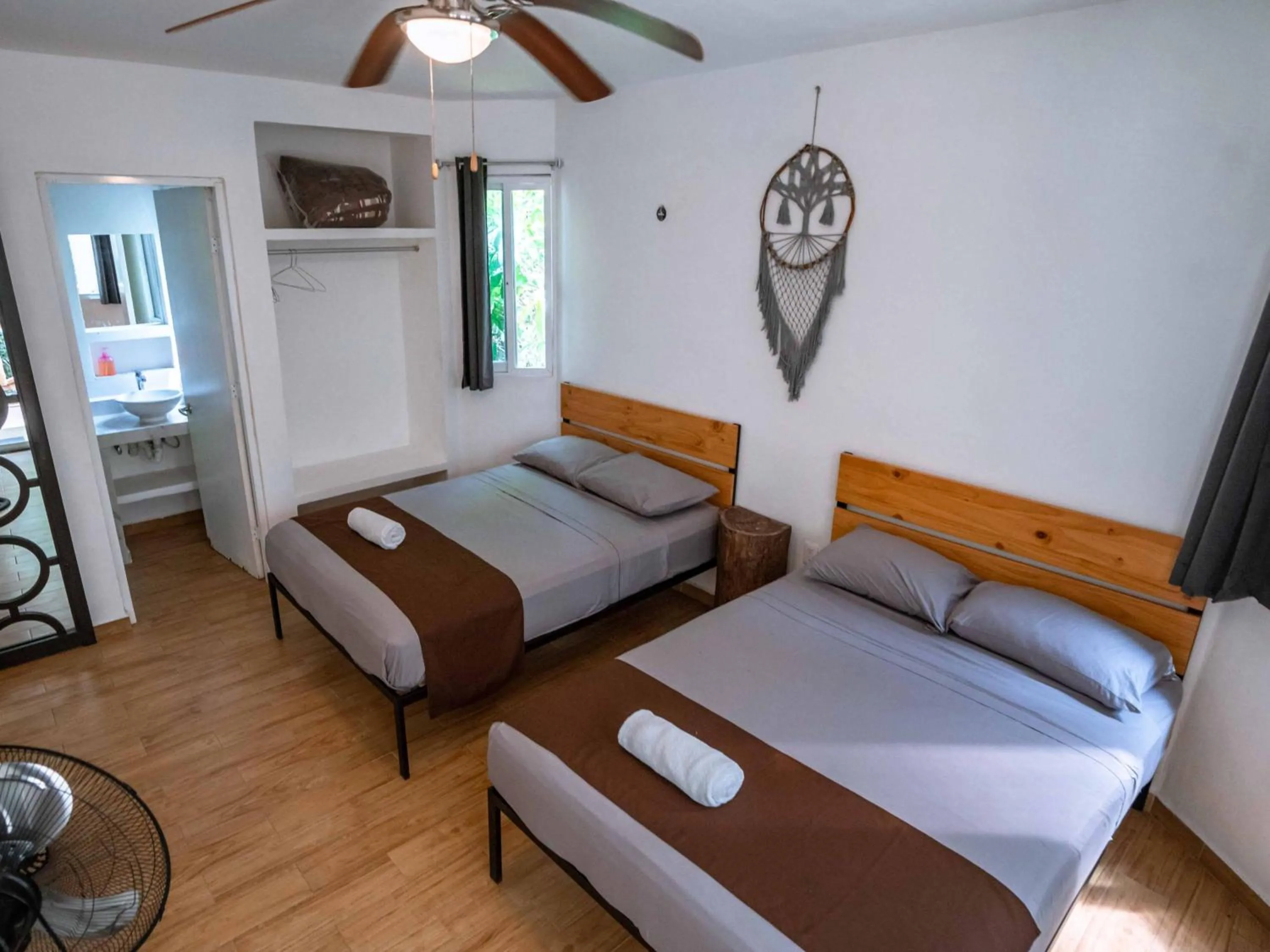 Bed in Jolie Jungle Eco Hotel