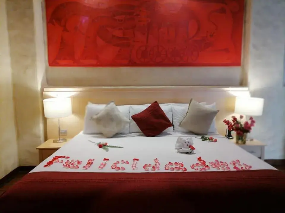 Bed in Hotel Boutique Casa Catrina Bed in Hotel Boutique Casa Catrina