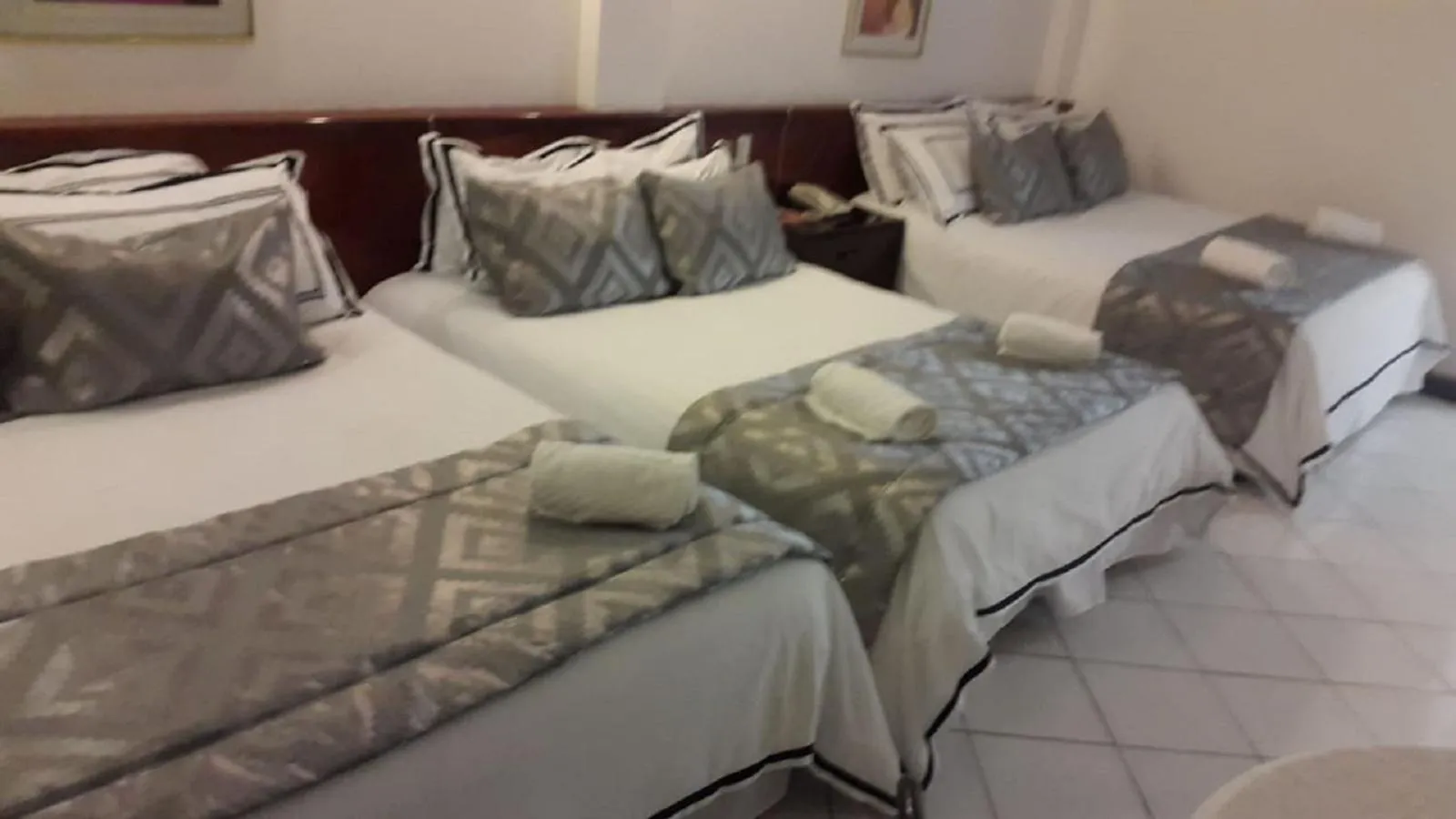 Bed in Hotel Arenal