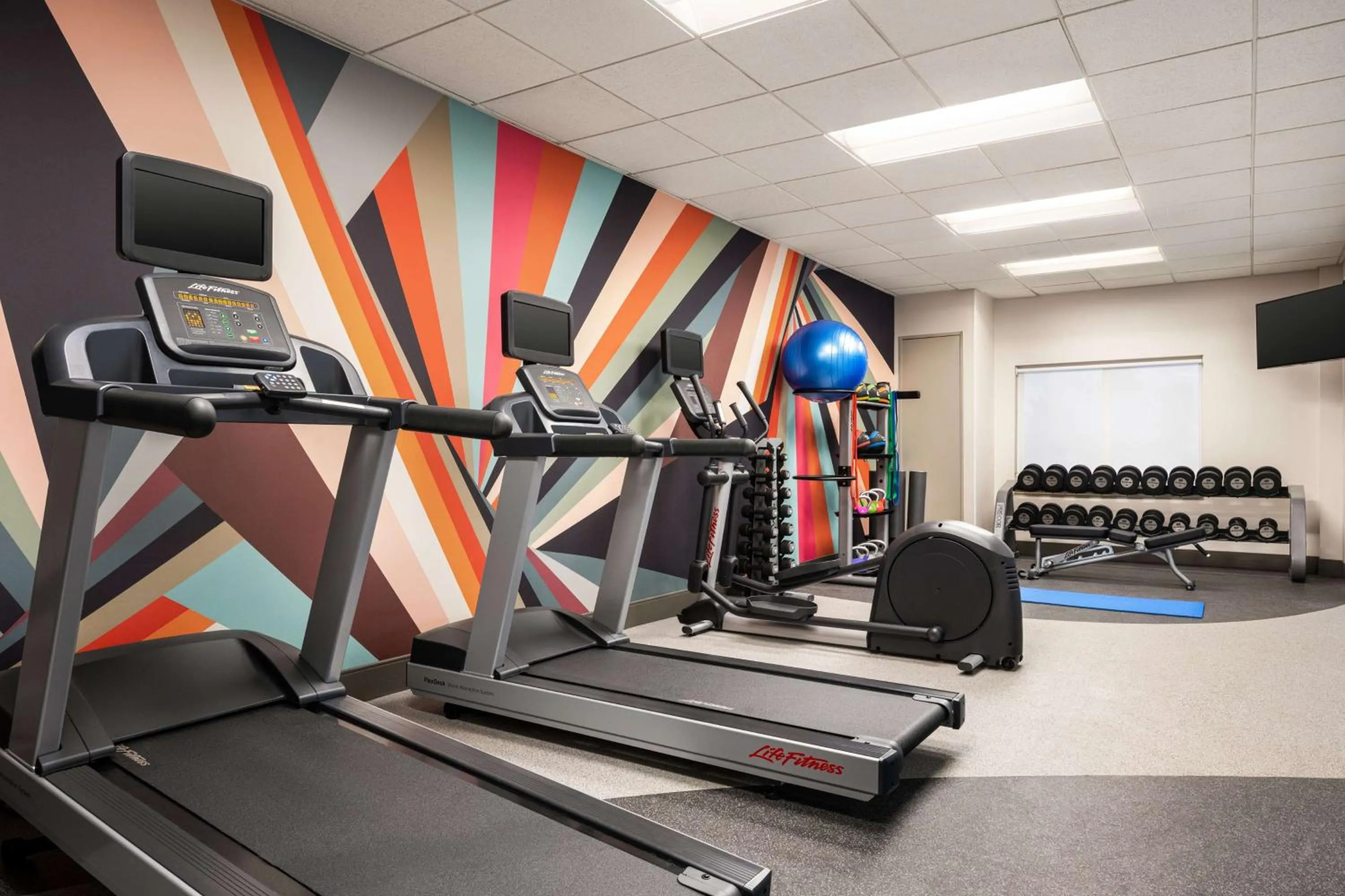 Fitness centre/facilities in Hilton Garden Inn Fort Collins