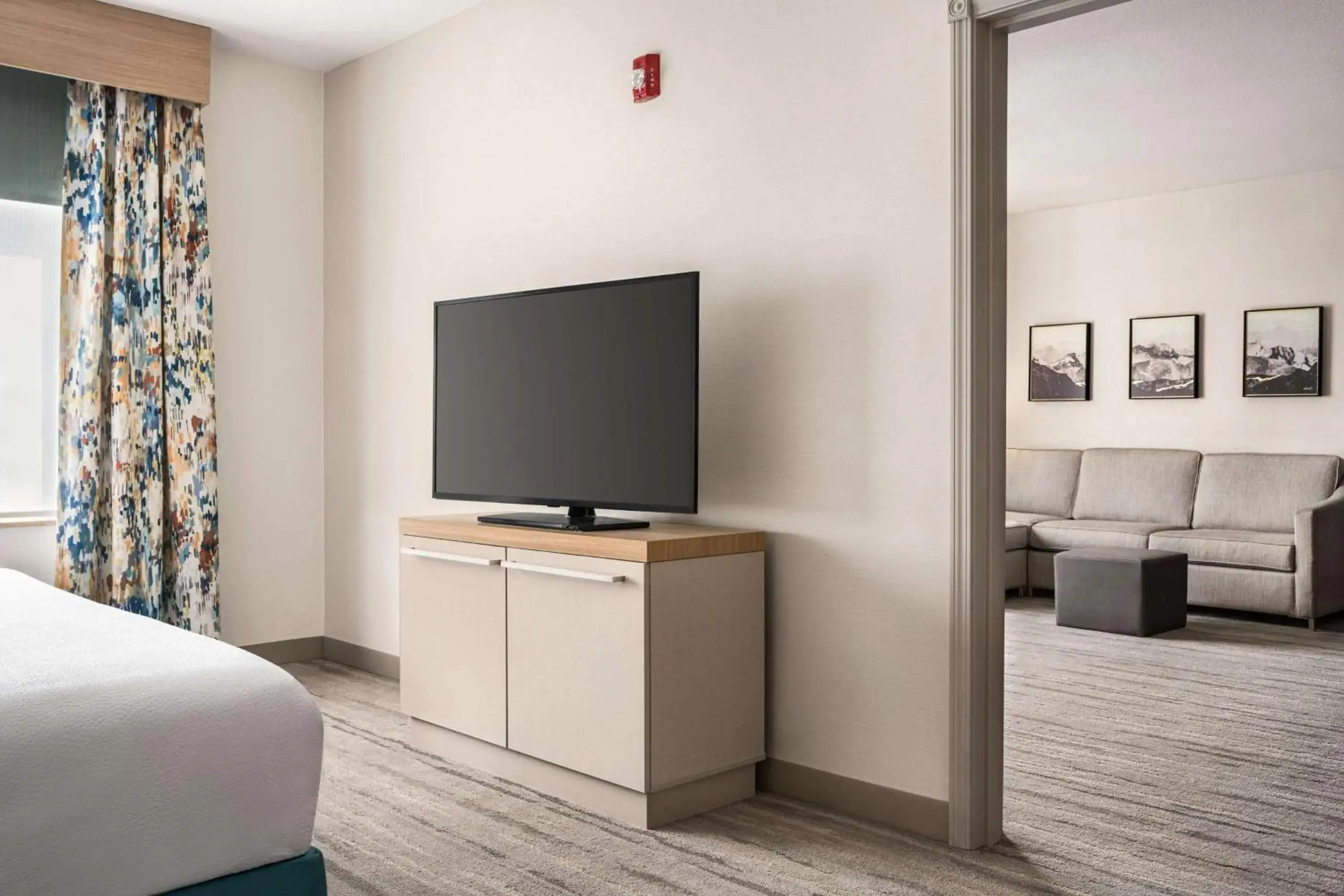 View (from property/room), Bed in Hilton Garden Inn Fort Collins View (from property/room), Bed in Hilton Garden Inn Fort Collins