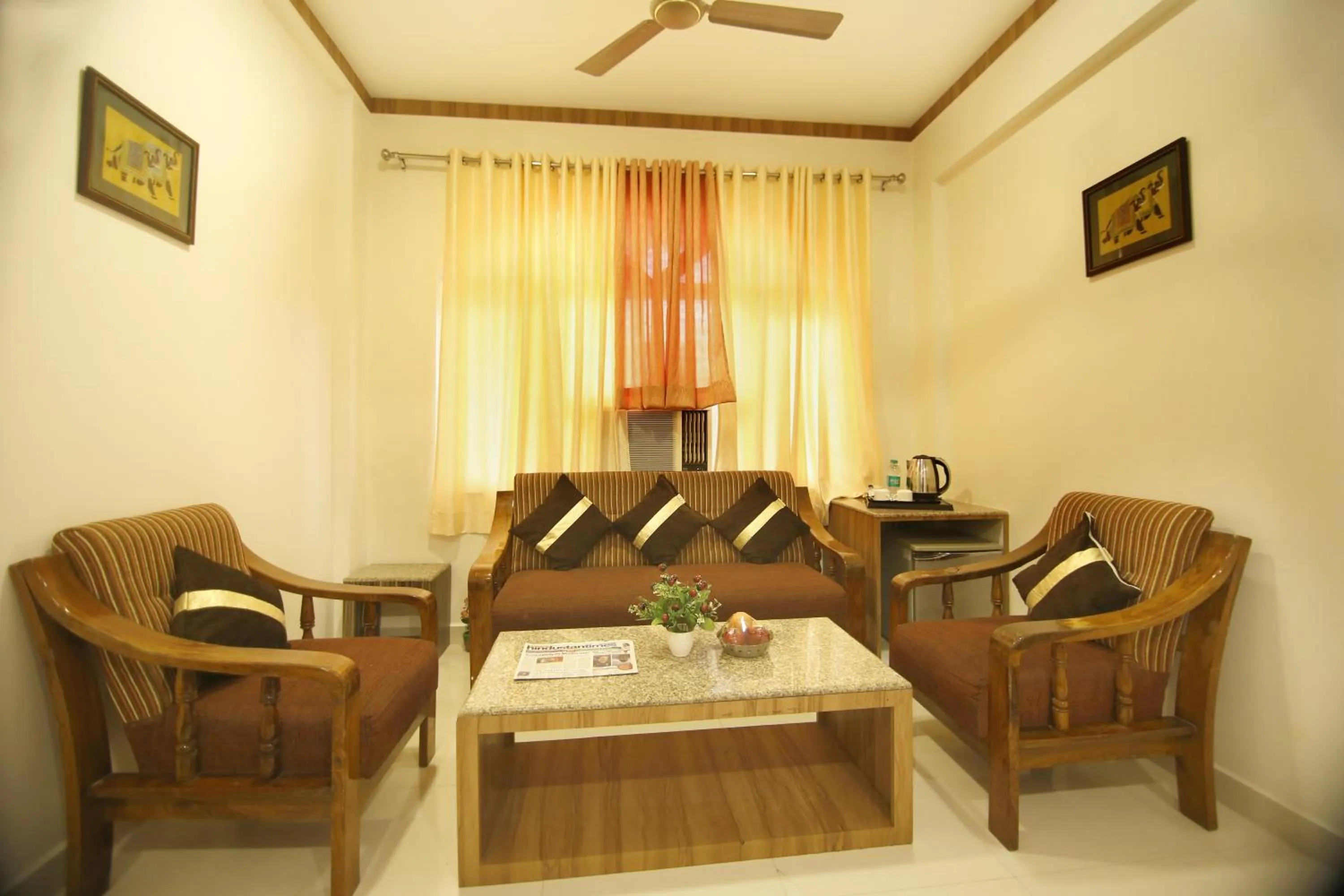 Bedroom in Hotel Sheetal Regency,Near Janambhumi
