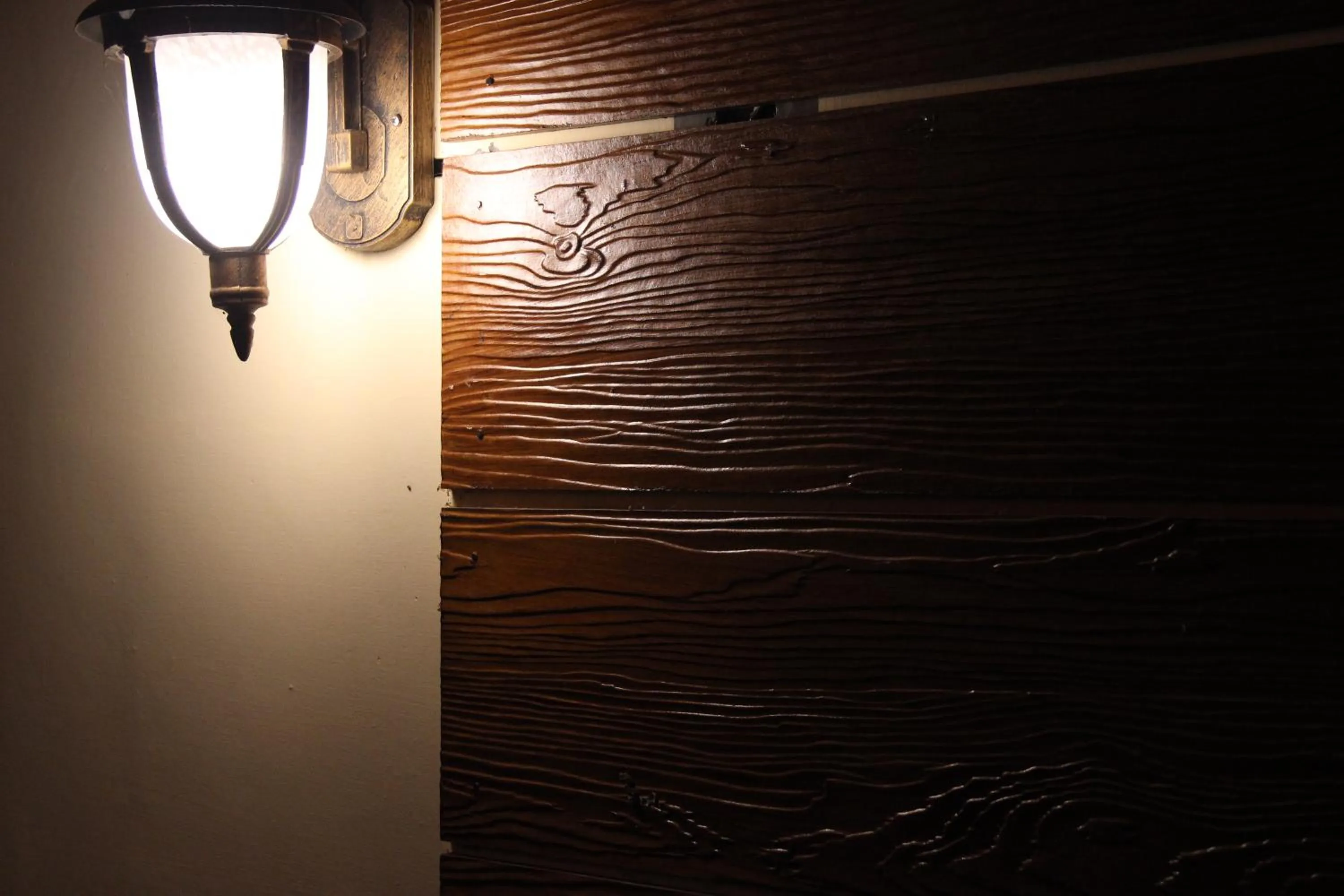 Decorative detail in Bamboe Inn Homestay