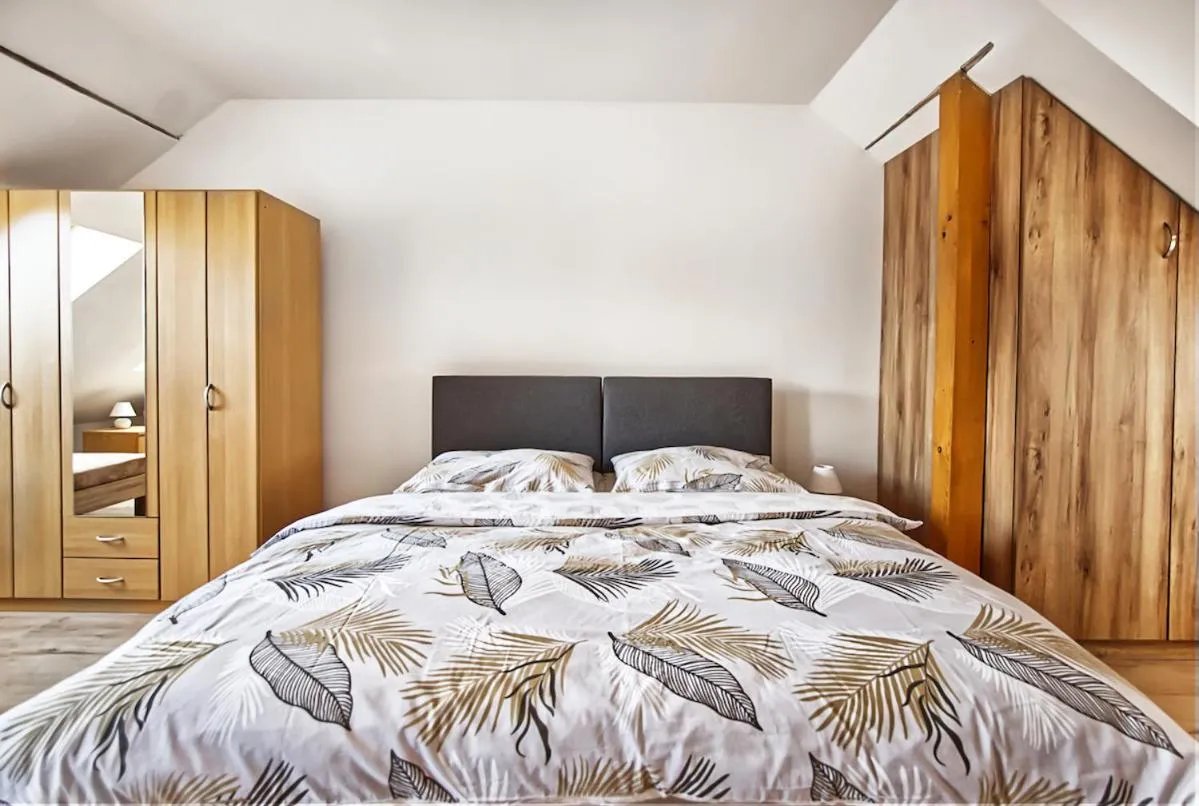 Bed in Nice accommodation in Mikulov