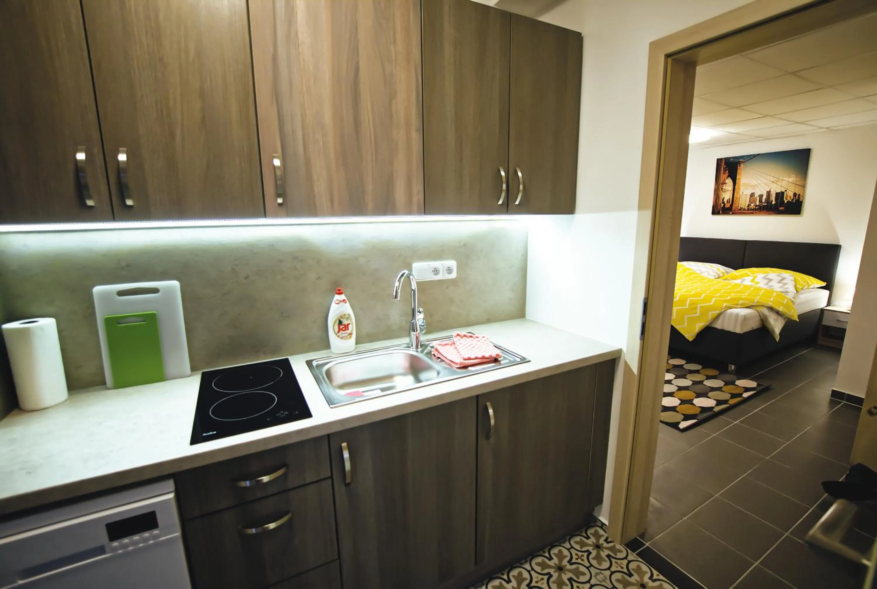 Bed in Nice accommodation in Mikulov