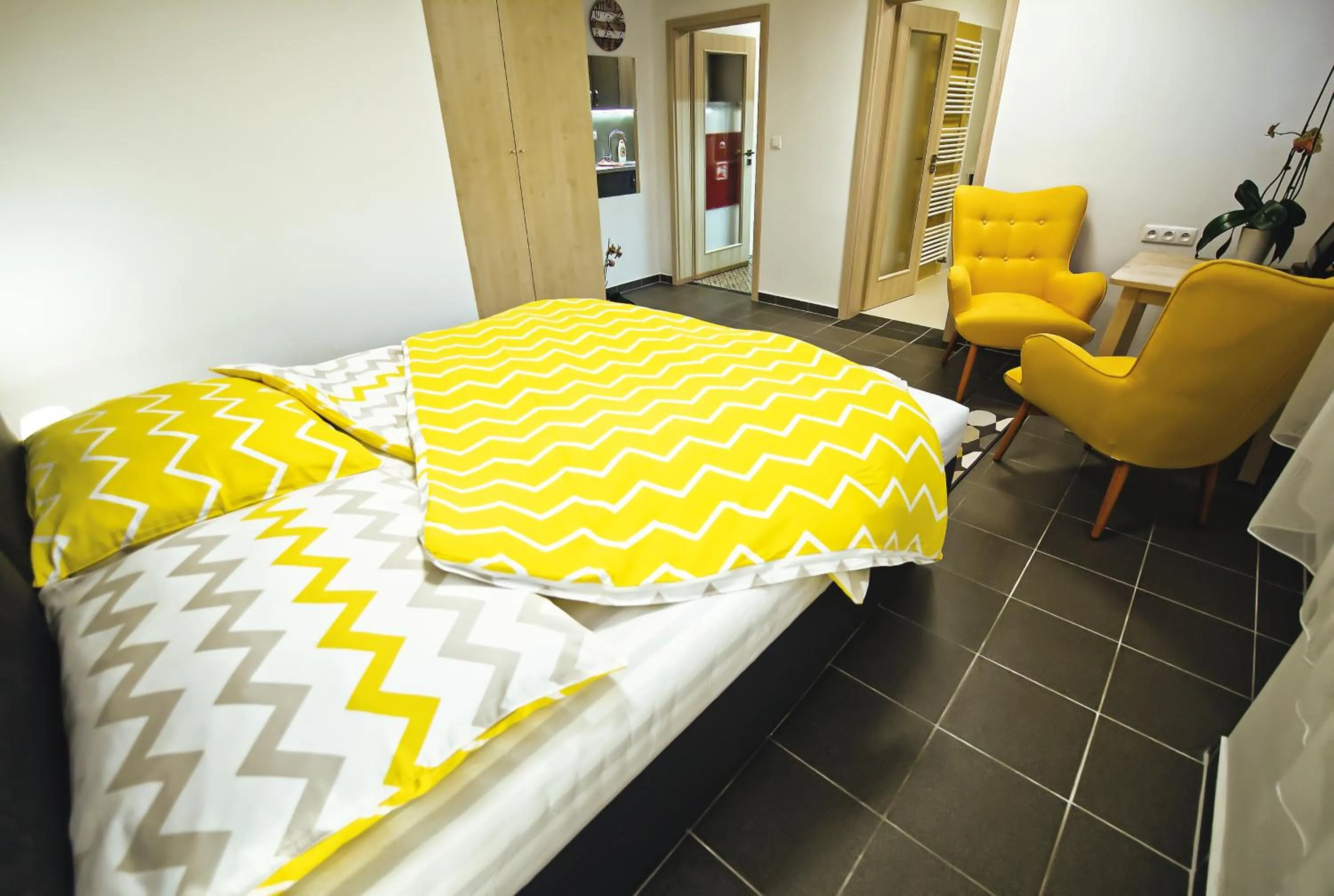 Bed in Nice accommodation in Mikulov