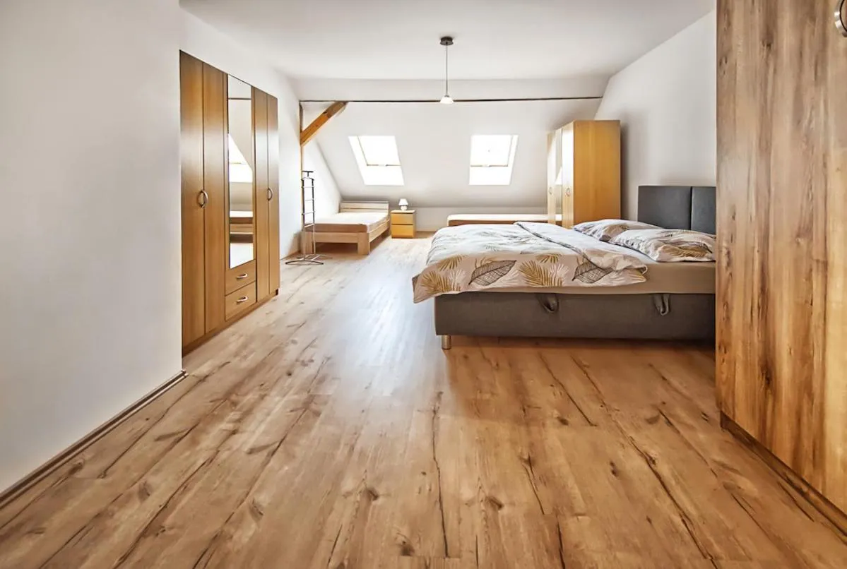 Bed in Nice accommodation in Mikulov