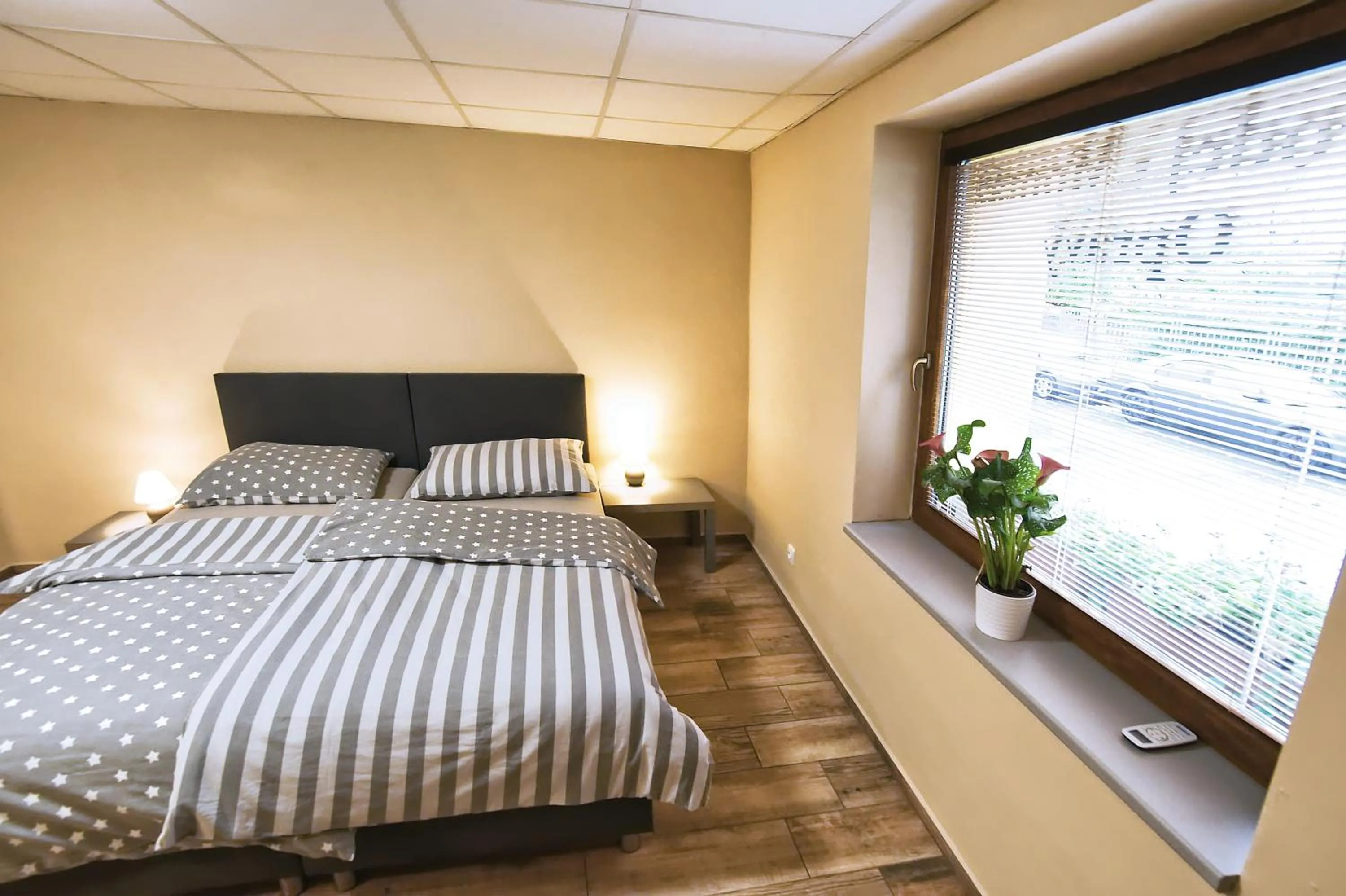 Bed in Nice accommodation in Mikulov