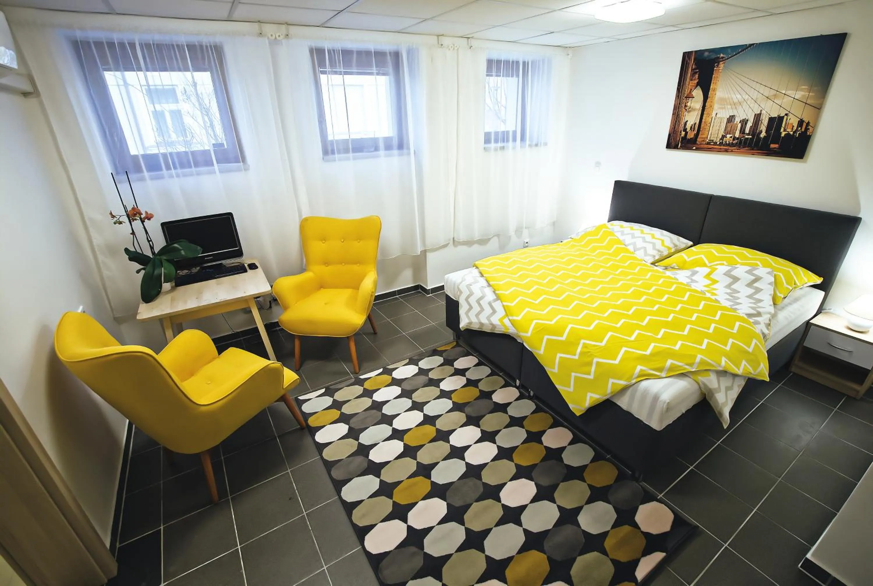 Bed in Nice accommodation in Mikulov