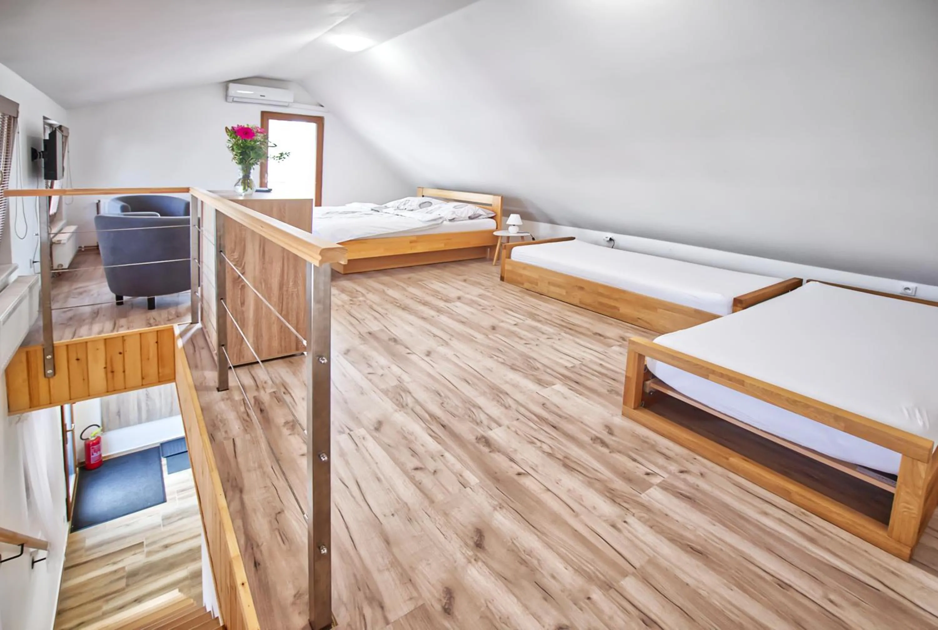 Bed in Nice accommodation in Mikulov