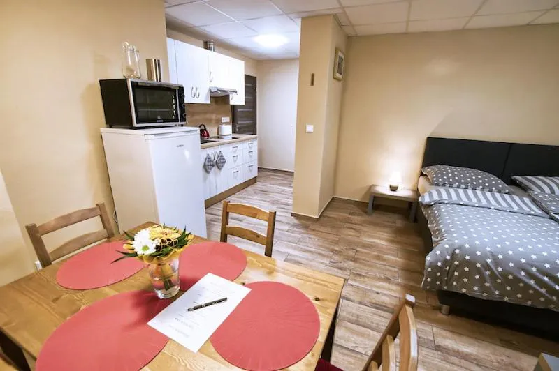 Bed in Nice accommodation in Mikulov