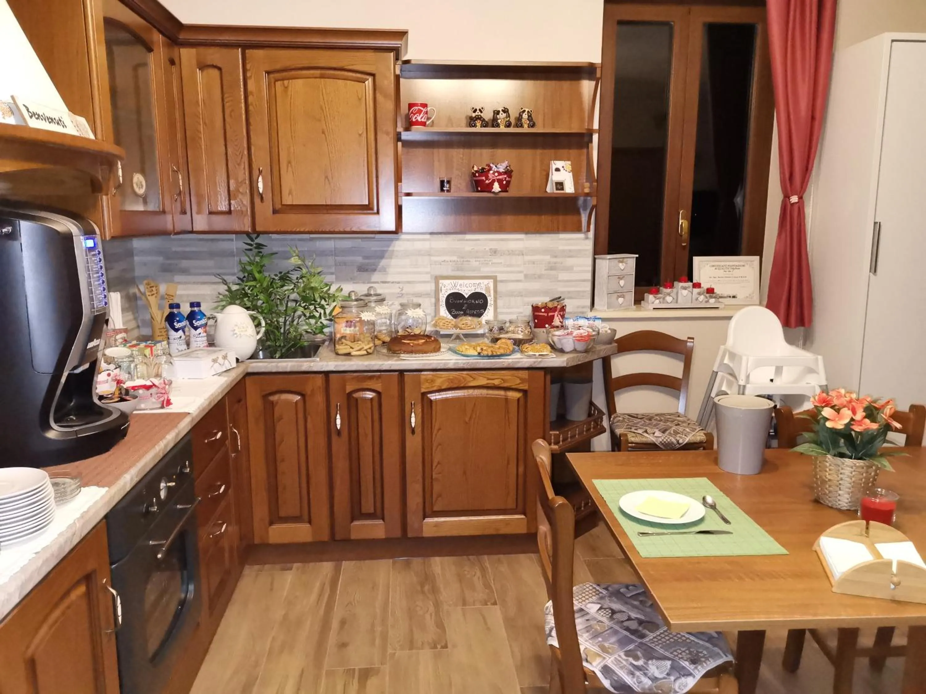 Food and drinks in Il Bambuseto