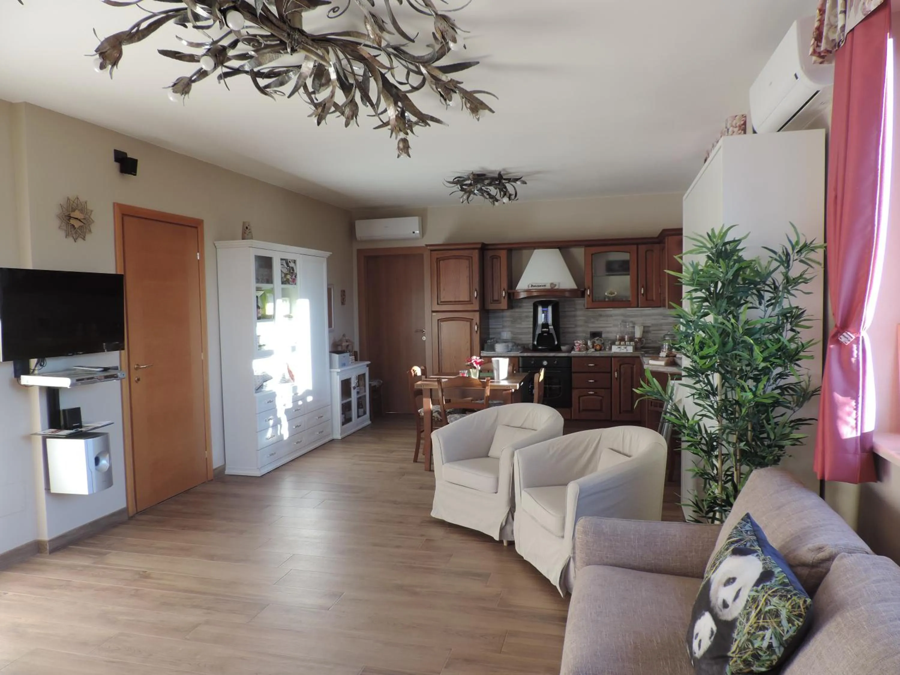 Dining area in Il Bambuseto