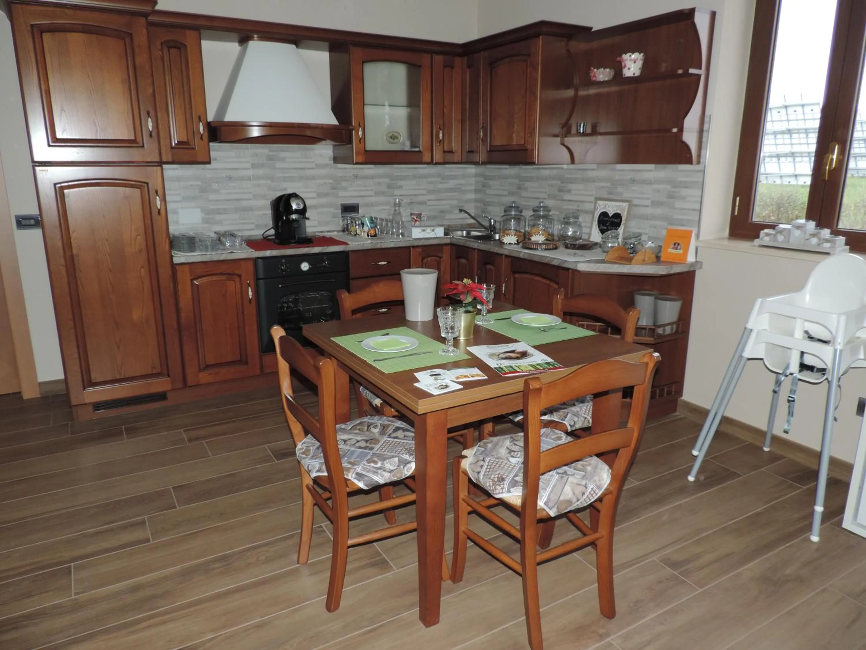 Area and facilities in Il Bambuseto