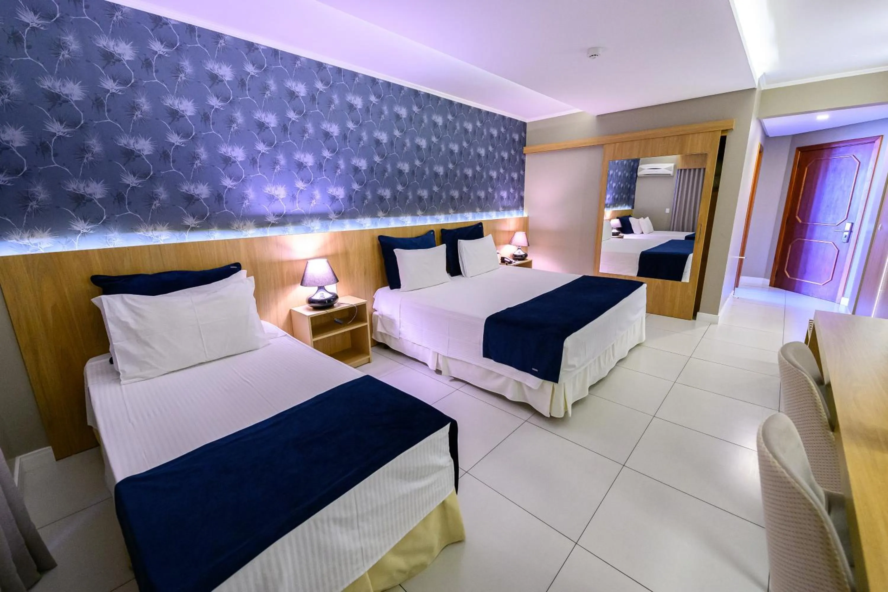 Bed in Hotel Águas Claras