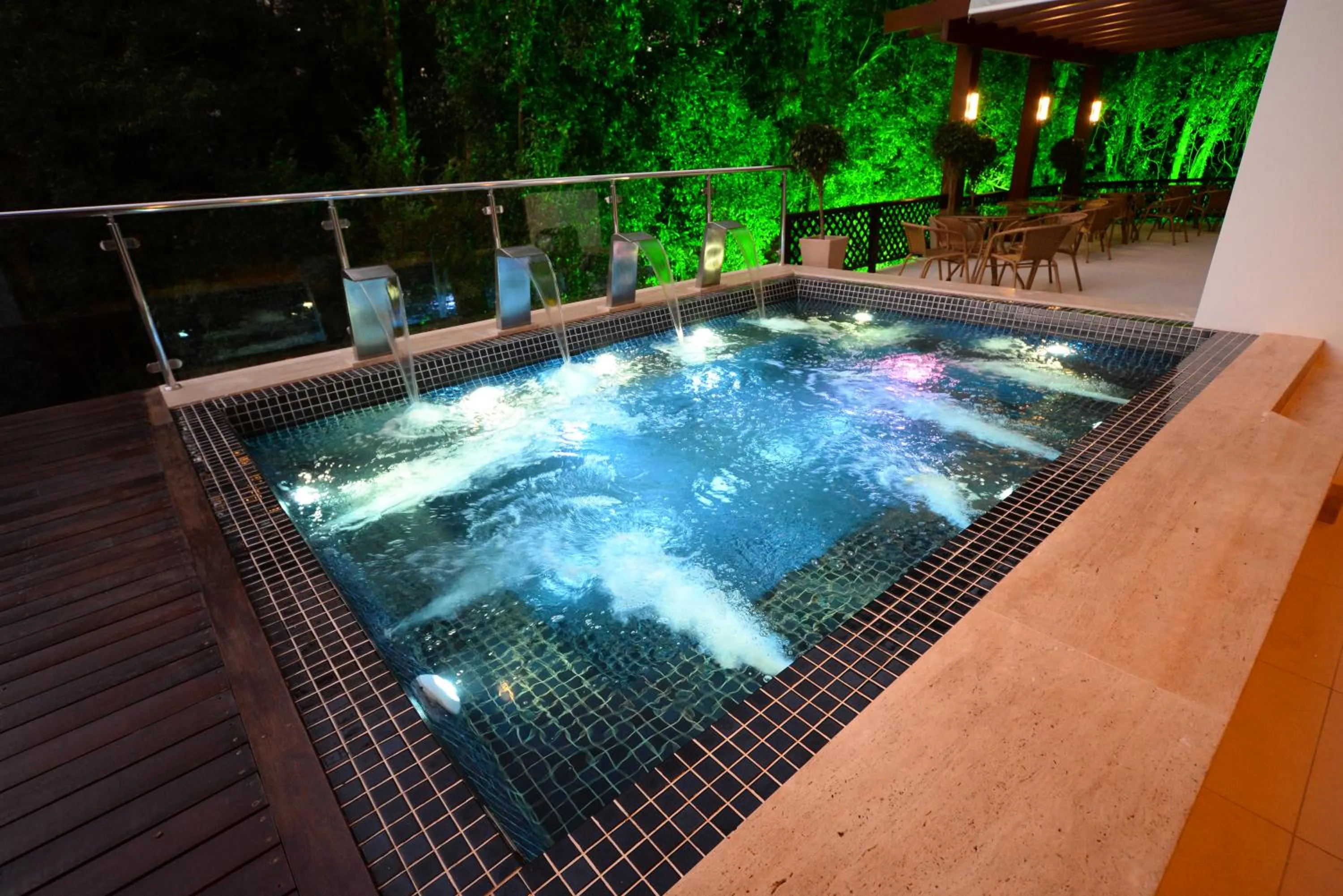 Swimming pool in Hotel Águas Claras