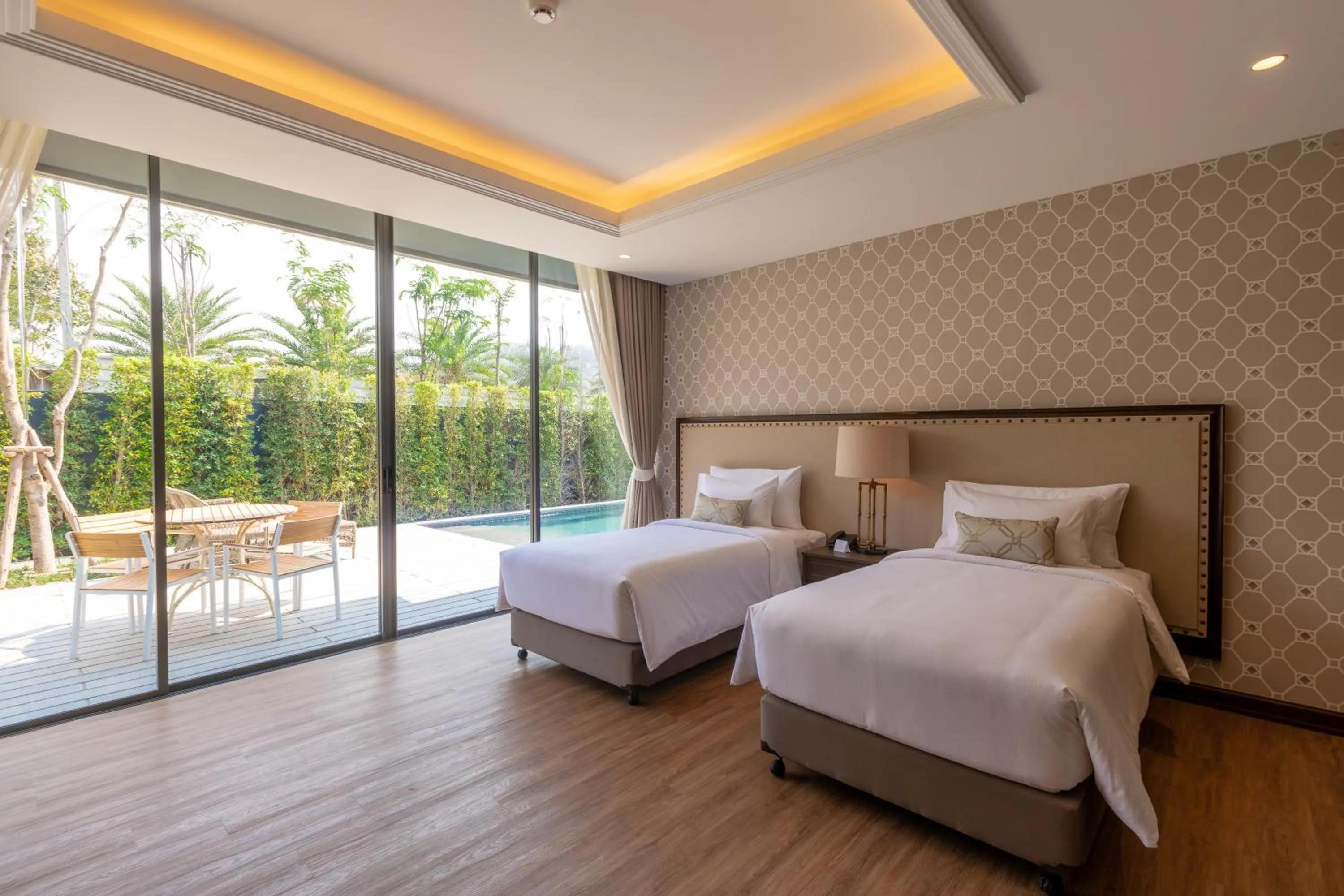 Bedroom, Bed in Hotel Labaris Khao Yai