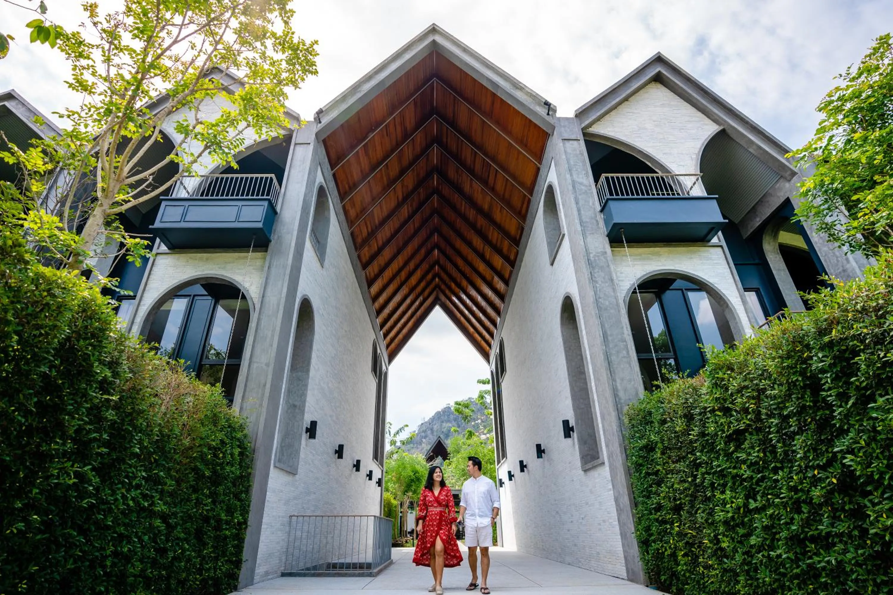 Facade/entrance in Hotel Labaris Khao Yai