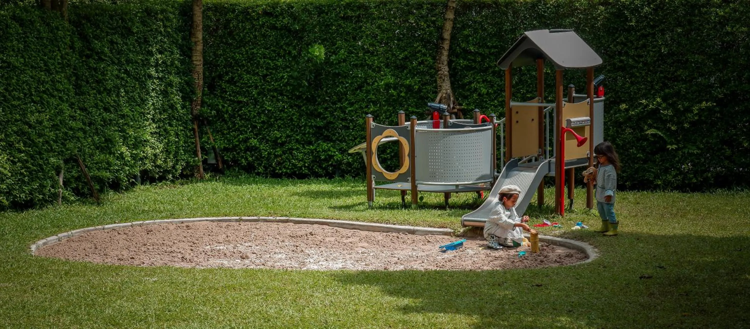 Children play ground in Hotel Labaris Khao Yai