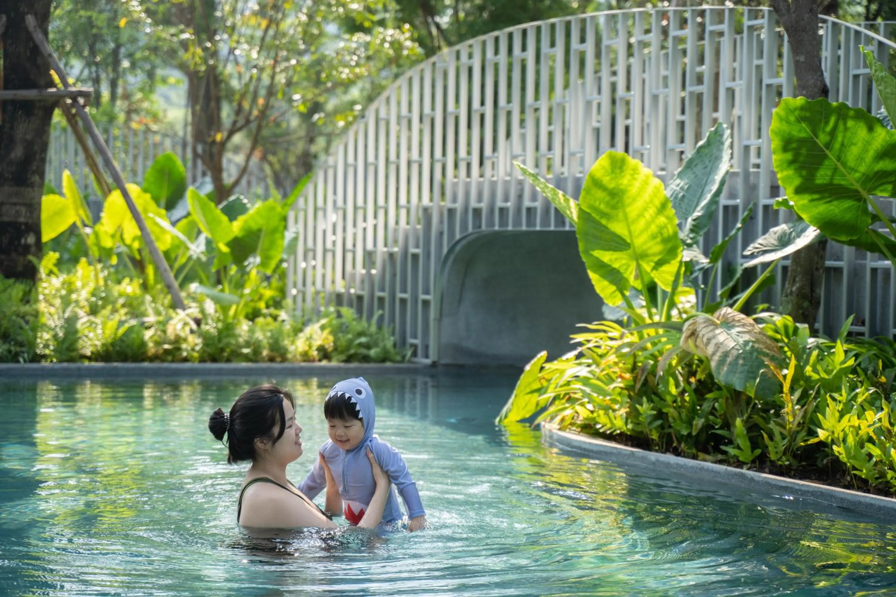 Swimming pool in Hotel Labaris Khao Yai