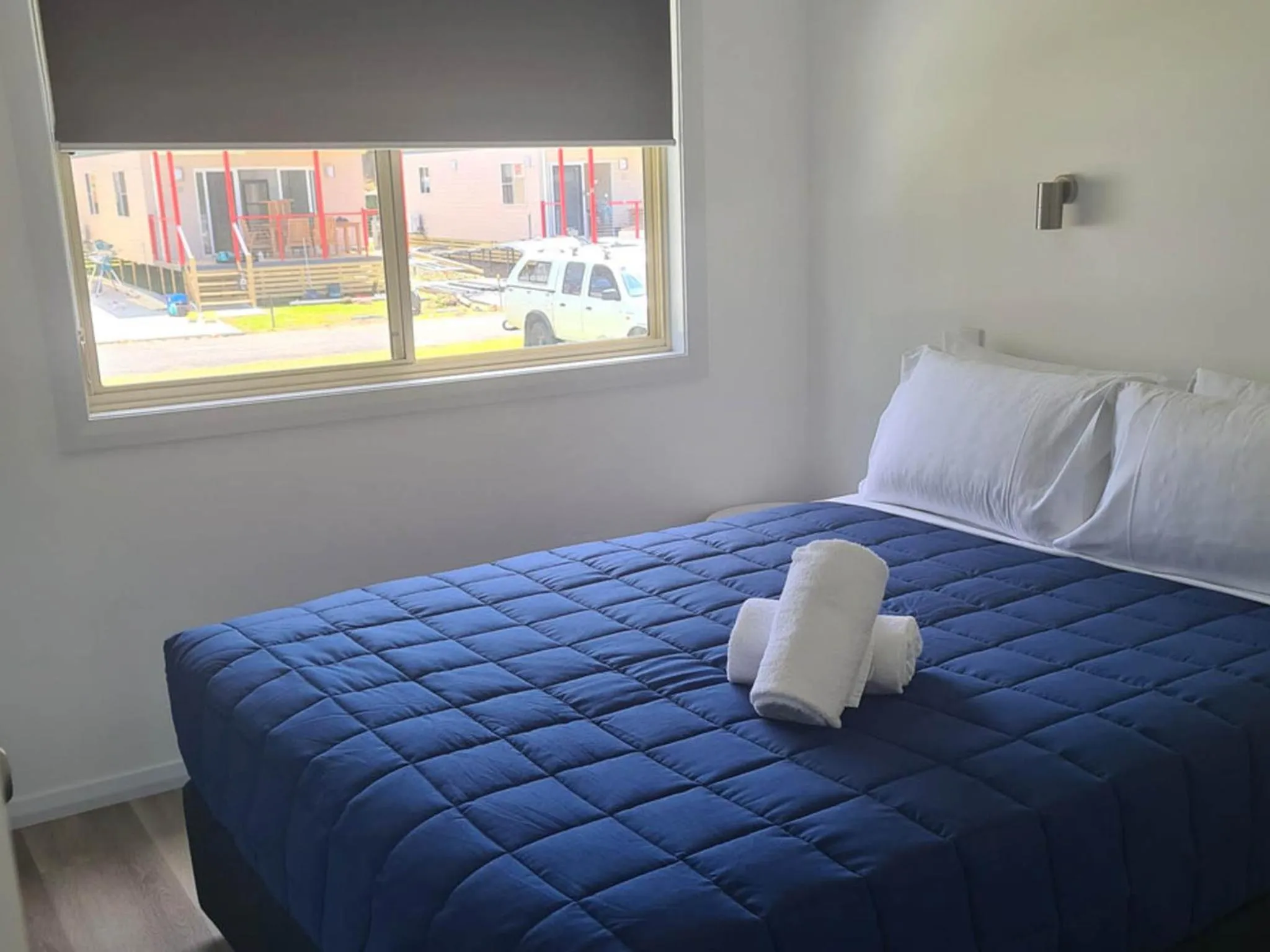 Bedroom, Bed in Lakeside Forster Holiday Park